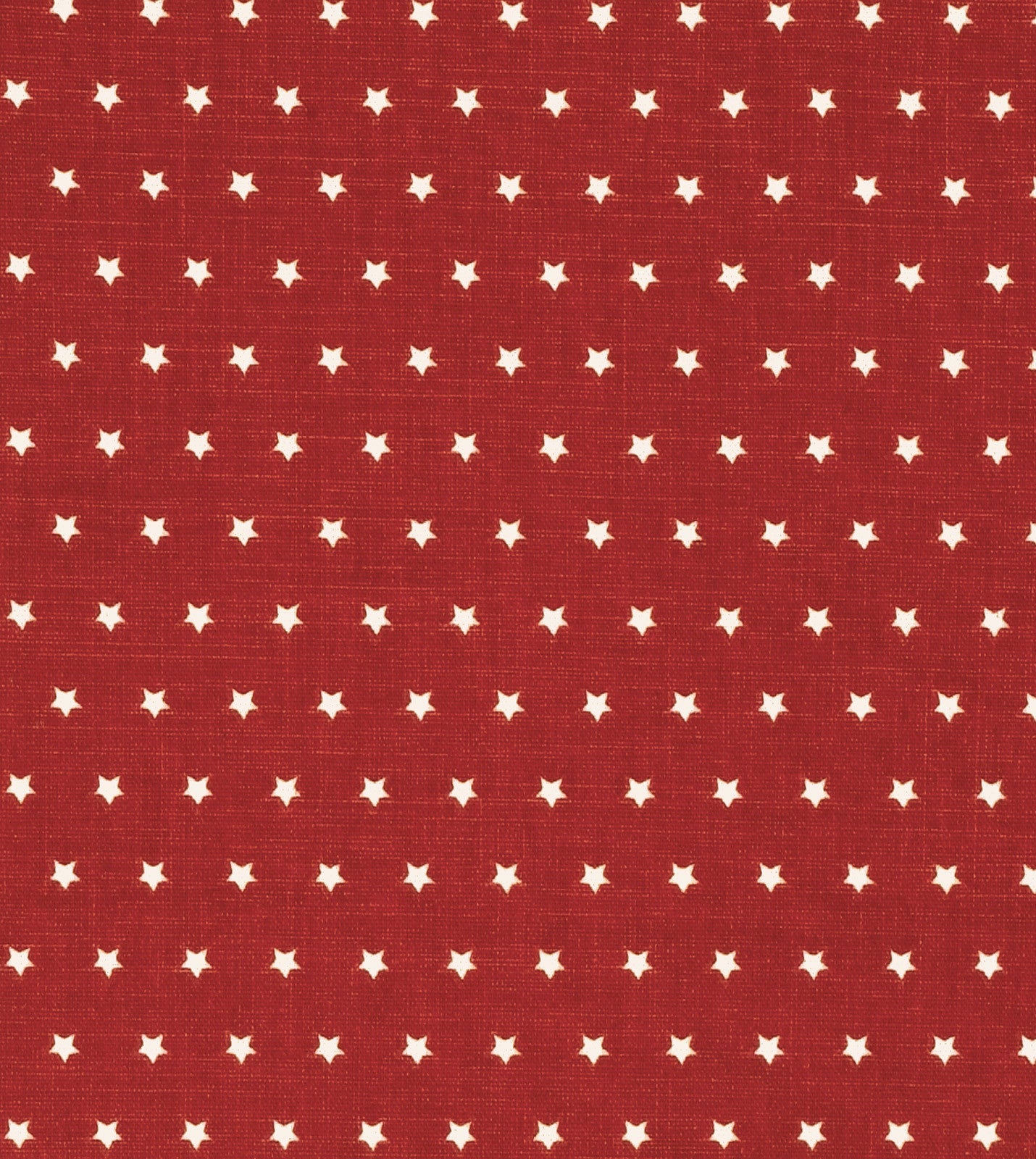 Red and White Star Print