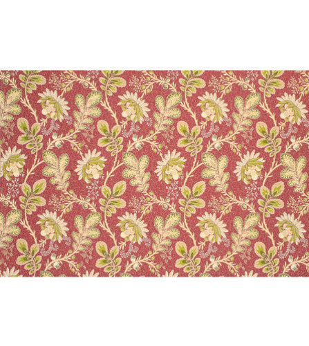 Botanical Motif Jacquard Upholstery Fabric 54”