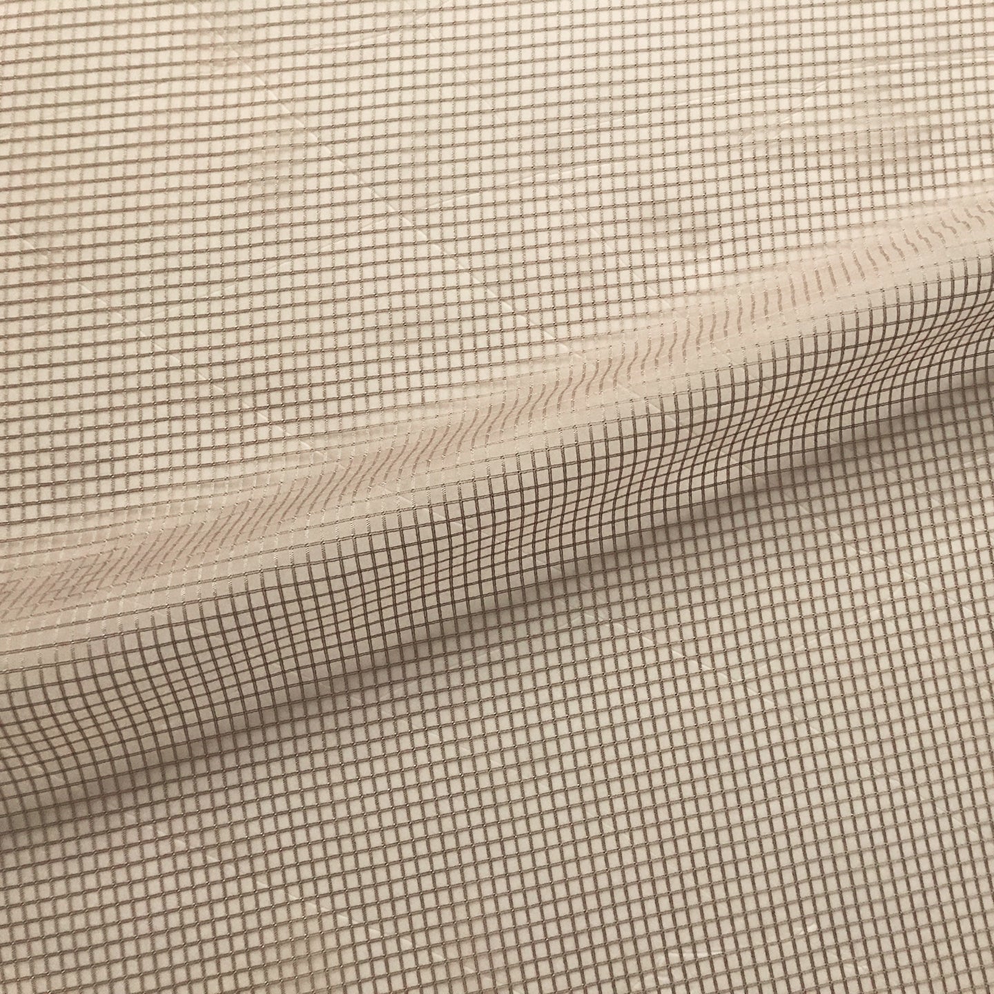 Gold Grid Sheer Upholstery Fabric 54"