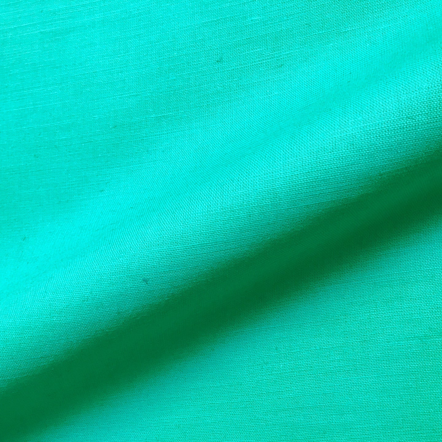 Bright Teal Textured Solid Linen Upholstery Fabric 54"