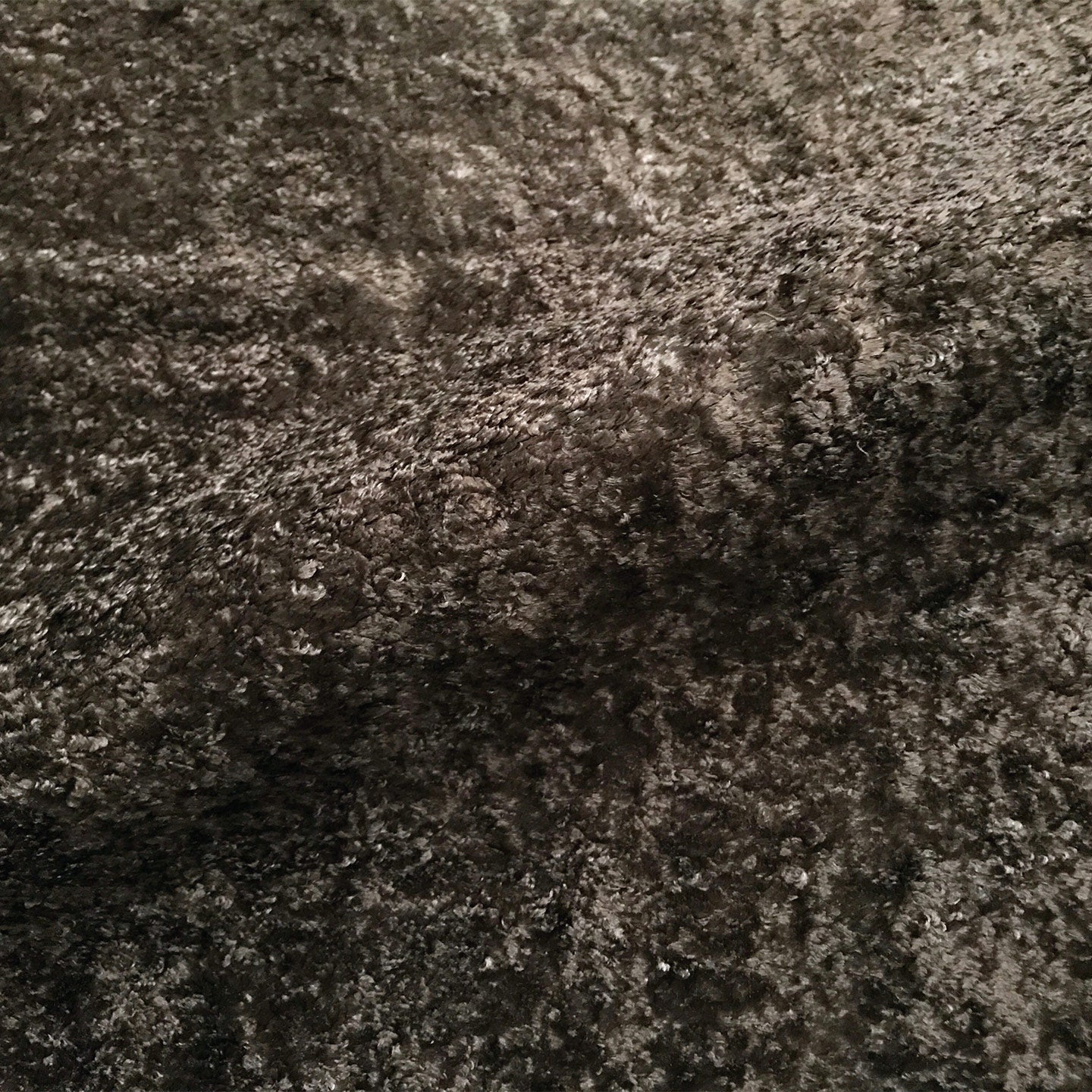 Chocolate Brown Luxe Solid Faux Fur Fabric 54"