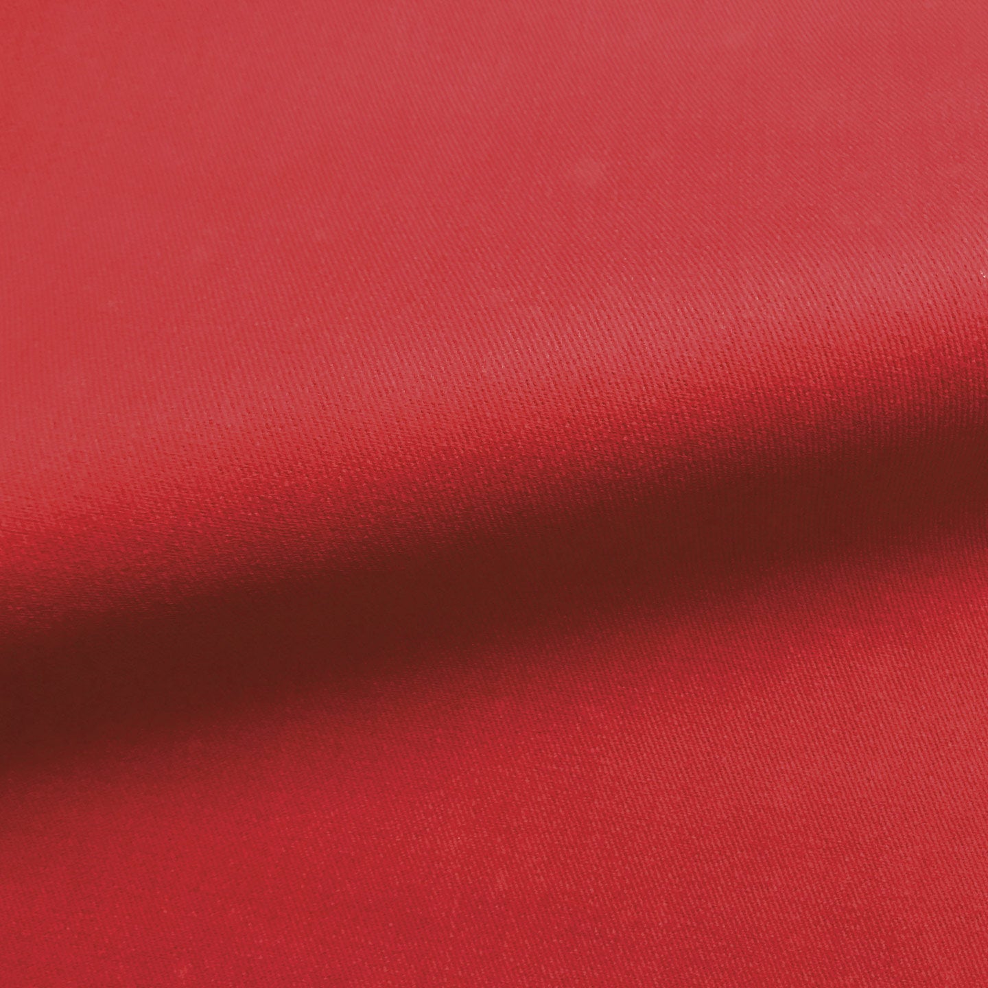 Rich Red Solid Cotton twill Upholstery Fabric 54"