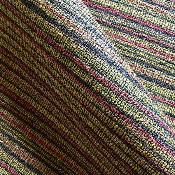 Fall Stripe Weave Upholstery Fabric 54"