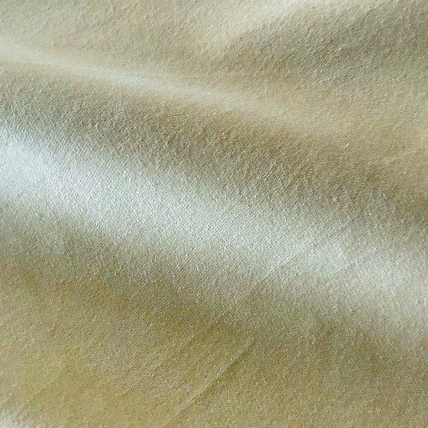 Cream Velvet Luxury Upholstery Fabric - 44"