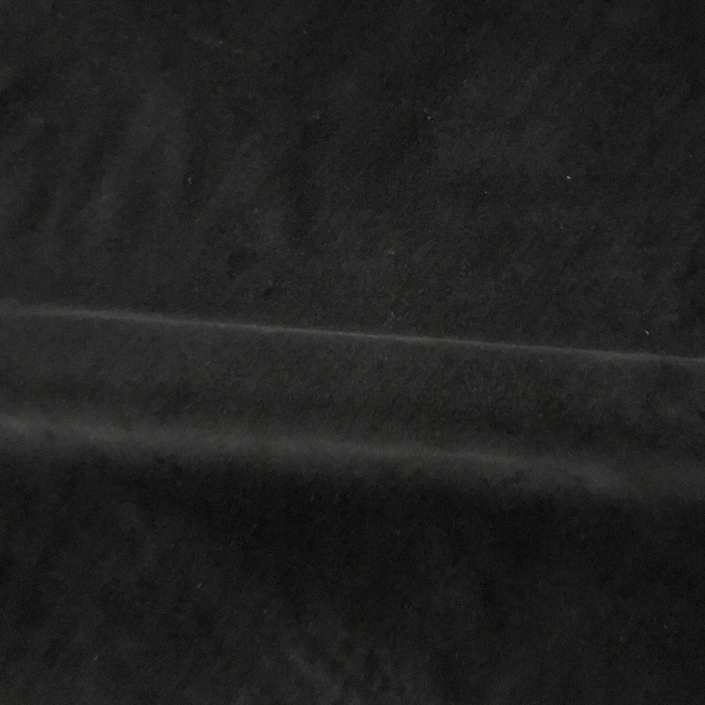 Black Velvet Luxury Upholstery Fabric 44"