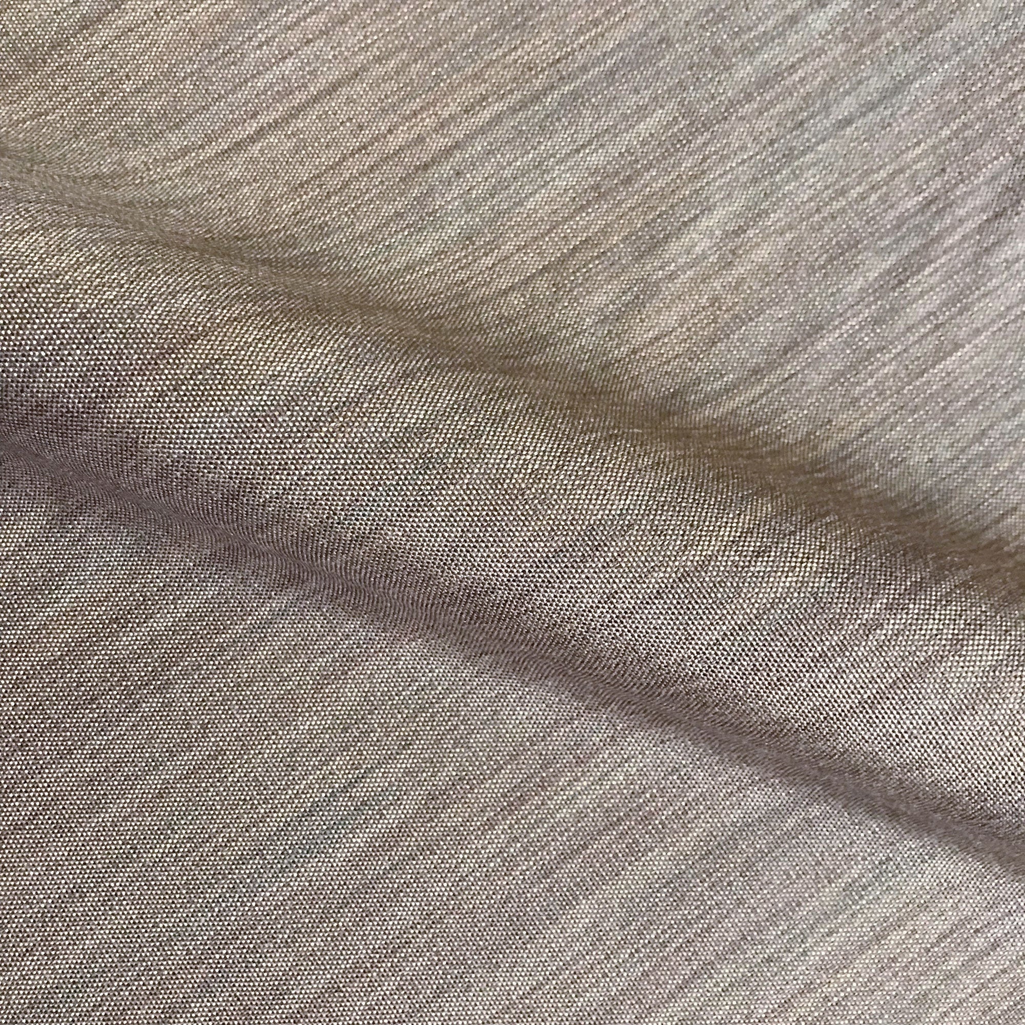 Taupe Contemporary Textured Woven Upholstery Fabric 54"