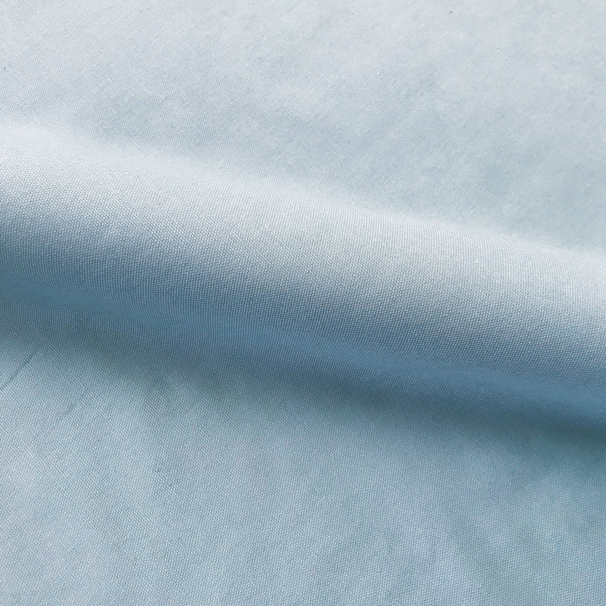 Light Blue Traditional Solid Cotton Upholstery Fabric 54"