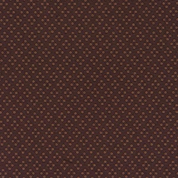 Brown Dobby Dot Diamond Textured Upholstery Fabric