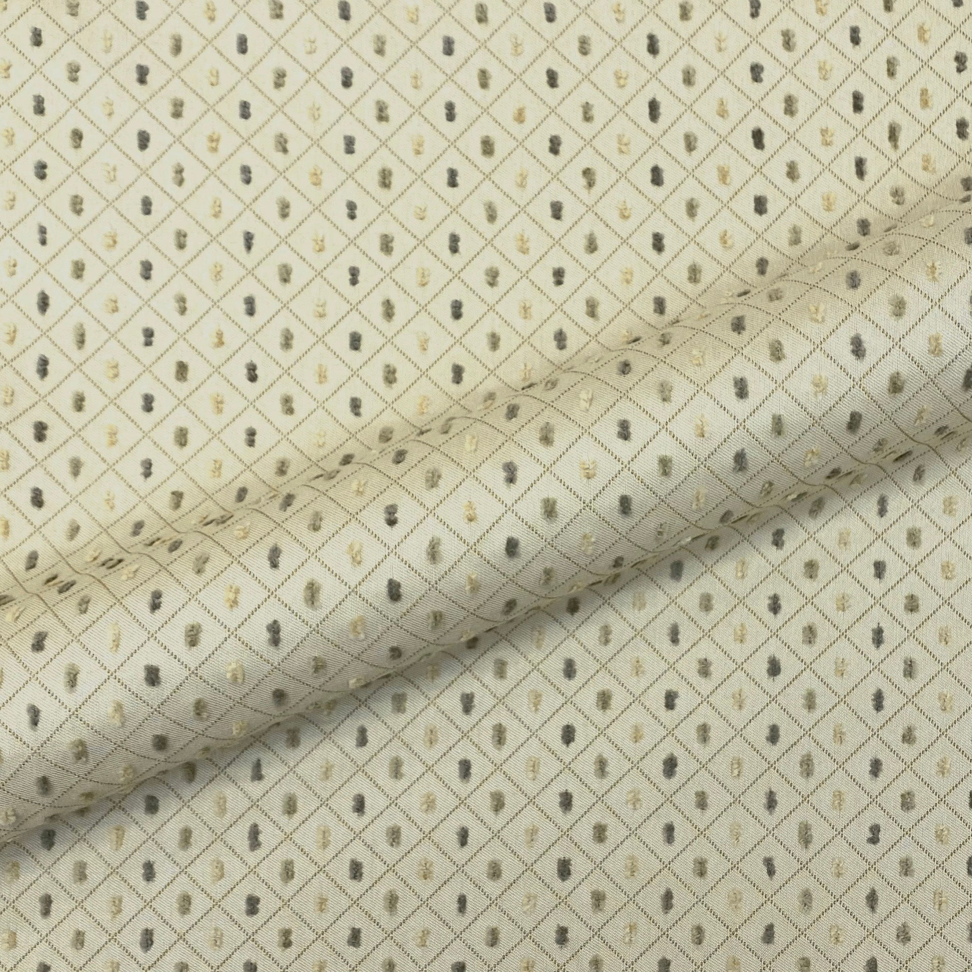 Manchester Velvet Dotted Geometric Upholstery Fabric 54"