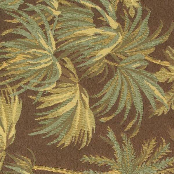 Tropical Palm Tree Jacquard Upholstery Fabric