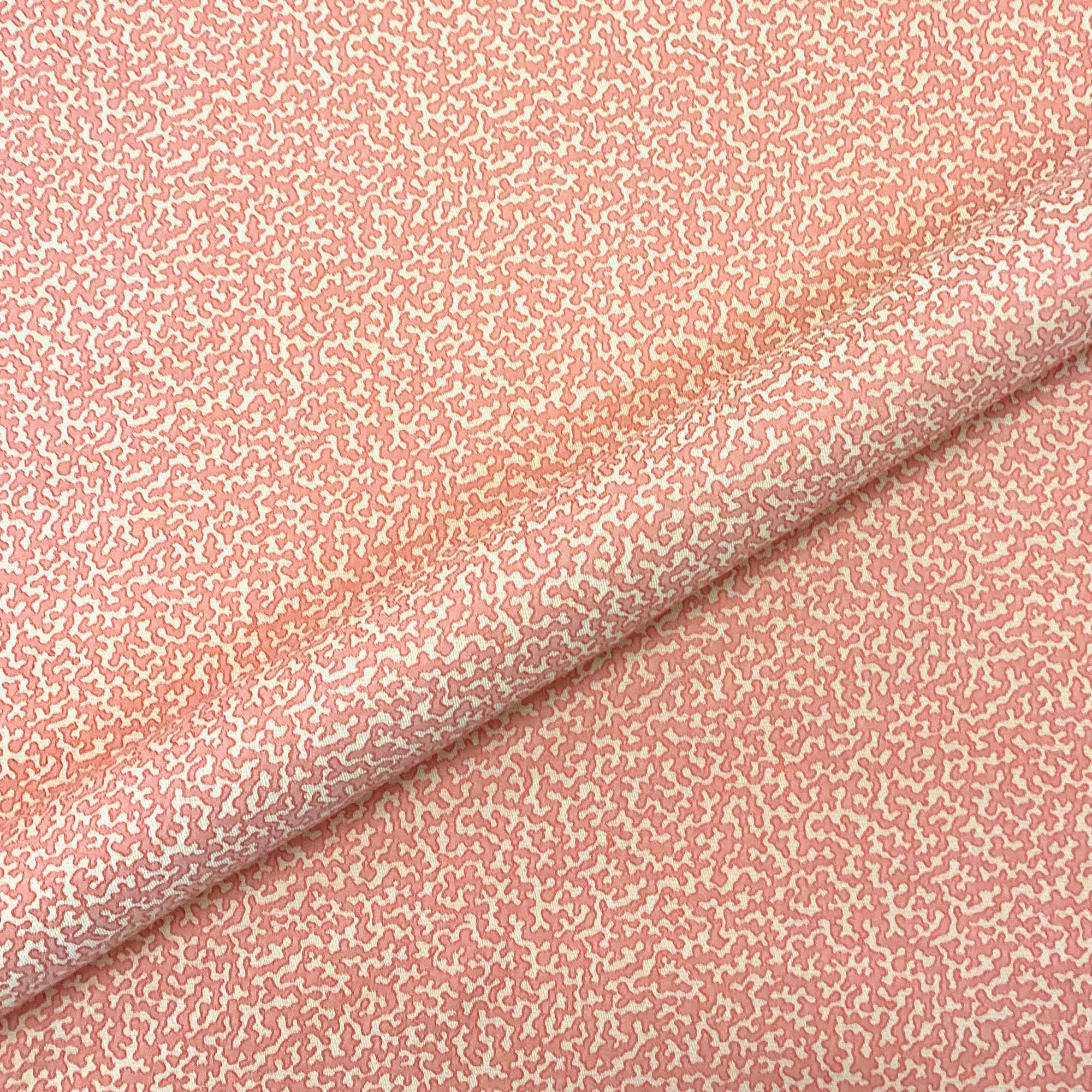 Darly Salmon Jacquard Upholstery Fabric 54"