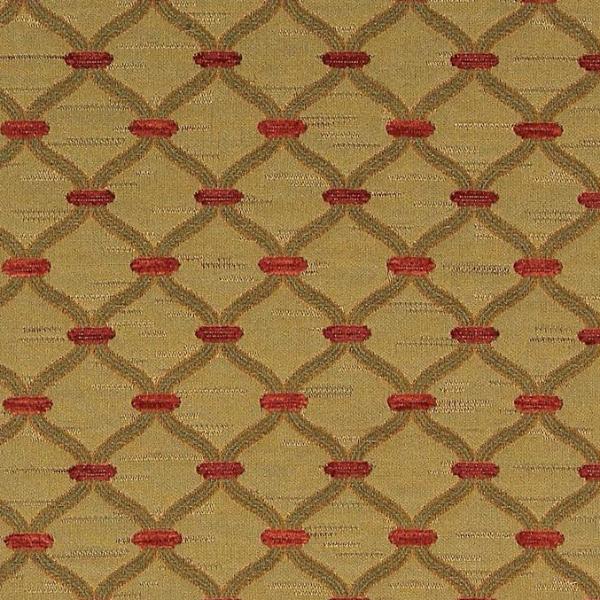 Olive Green Diamond Jacquard Upholstery Fabric 54"