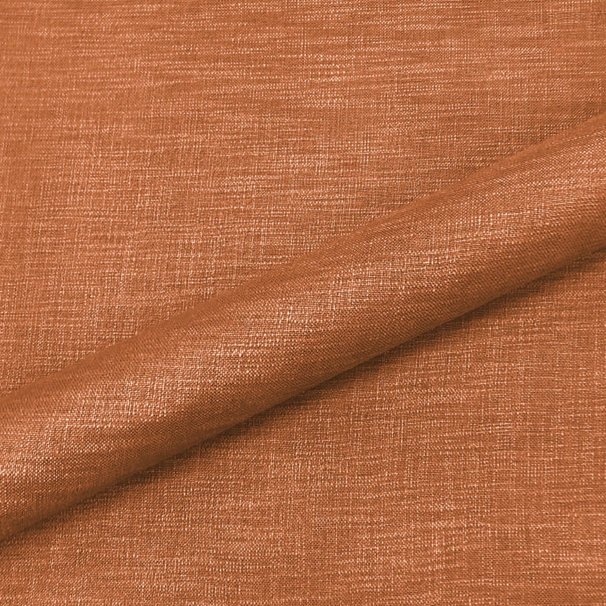 Haberdash Brick Orange Solid Upholstery Fabric 54"