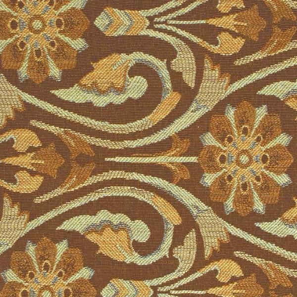 Fall Floral Jacquard Upholstery Fabric