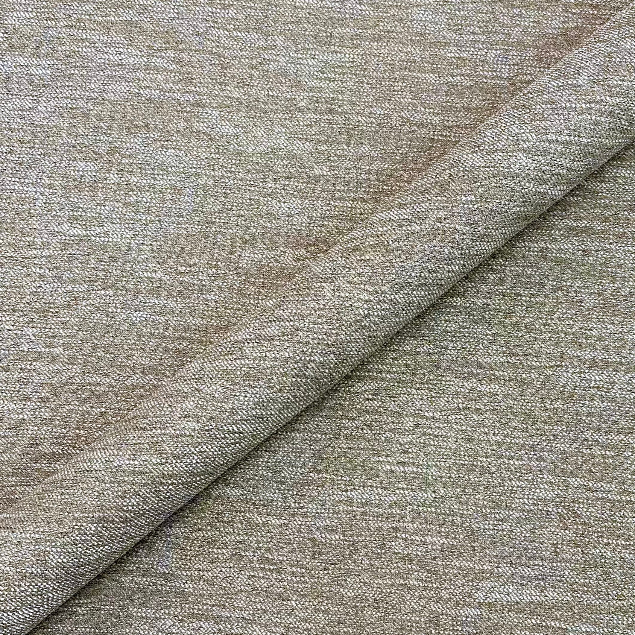 Khaki Bohemian Woven Upholstery Fabric 58"