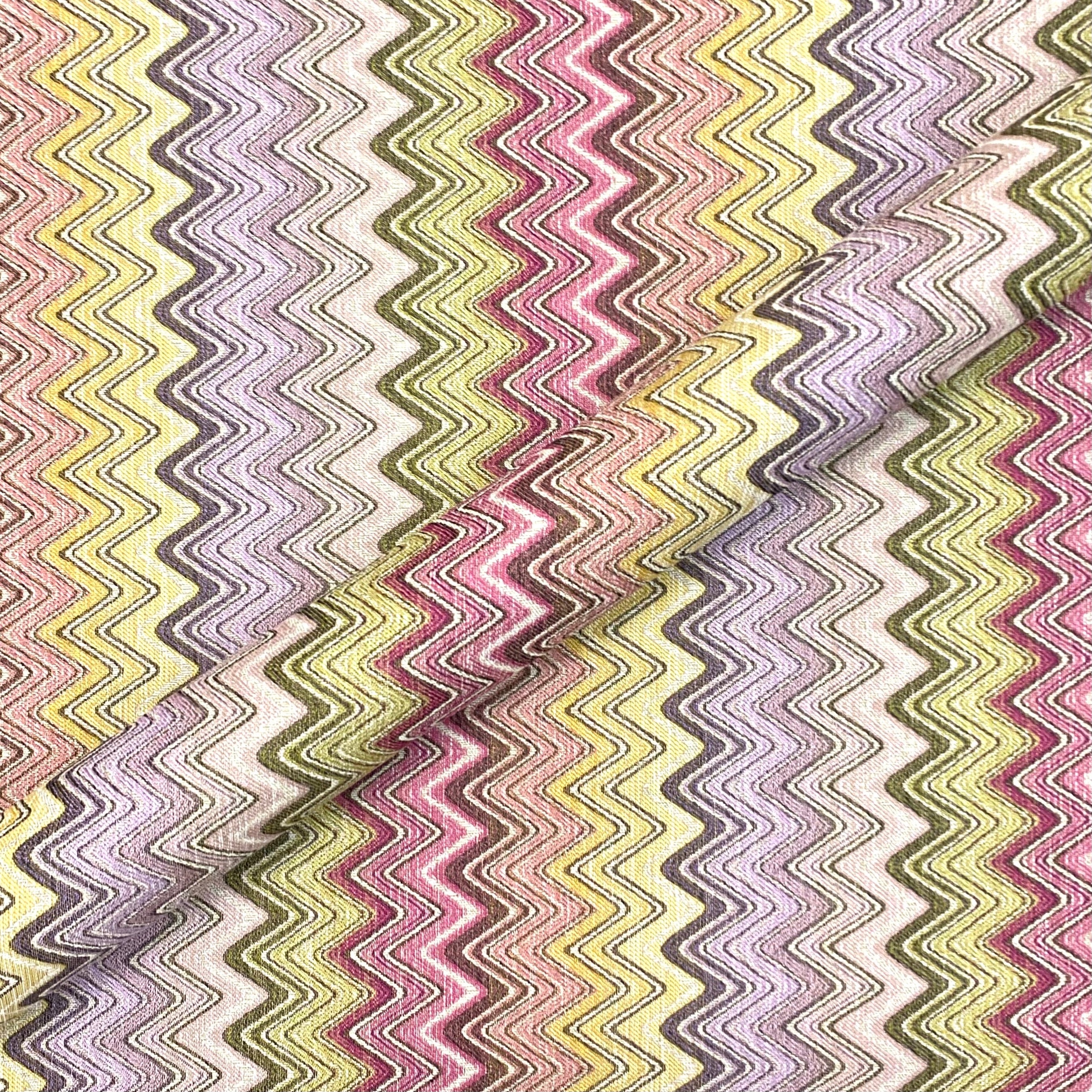 Morning Multicolored Jacquard Upholstery Fabric 54"