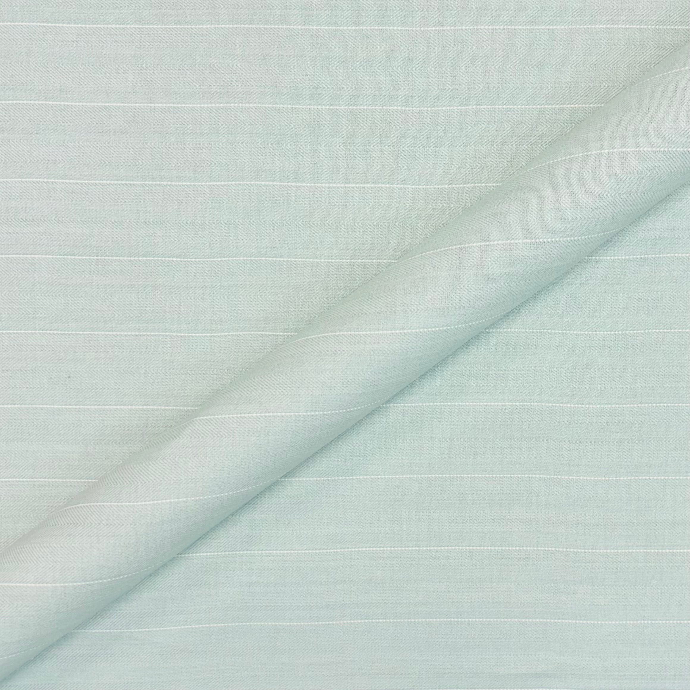 Green Tea Contemporary Pinstripe Jacquard Fabric 54"