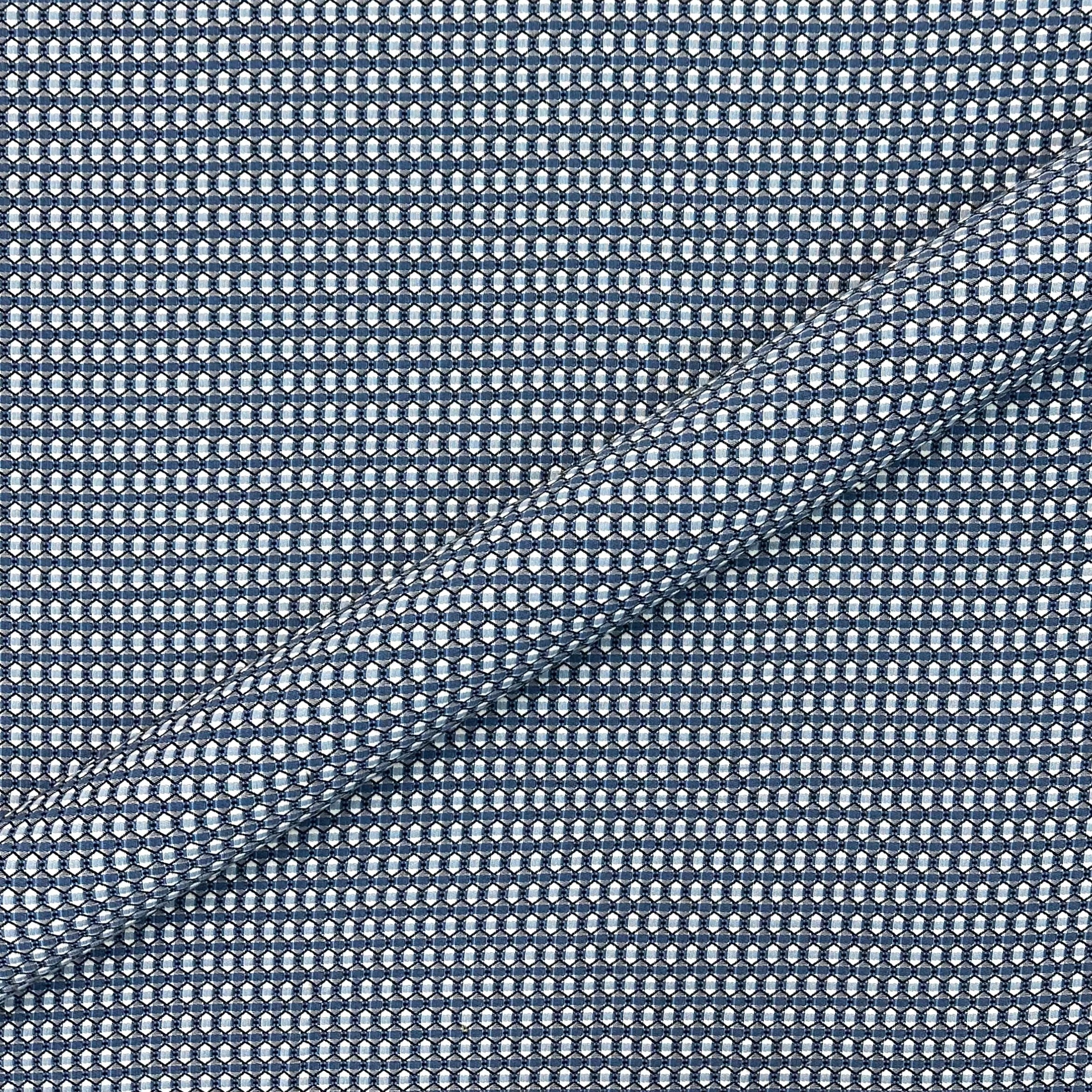Royal Blue Plaid Farmhouse Fabric 54"