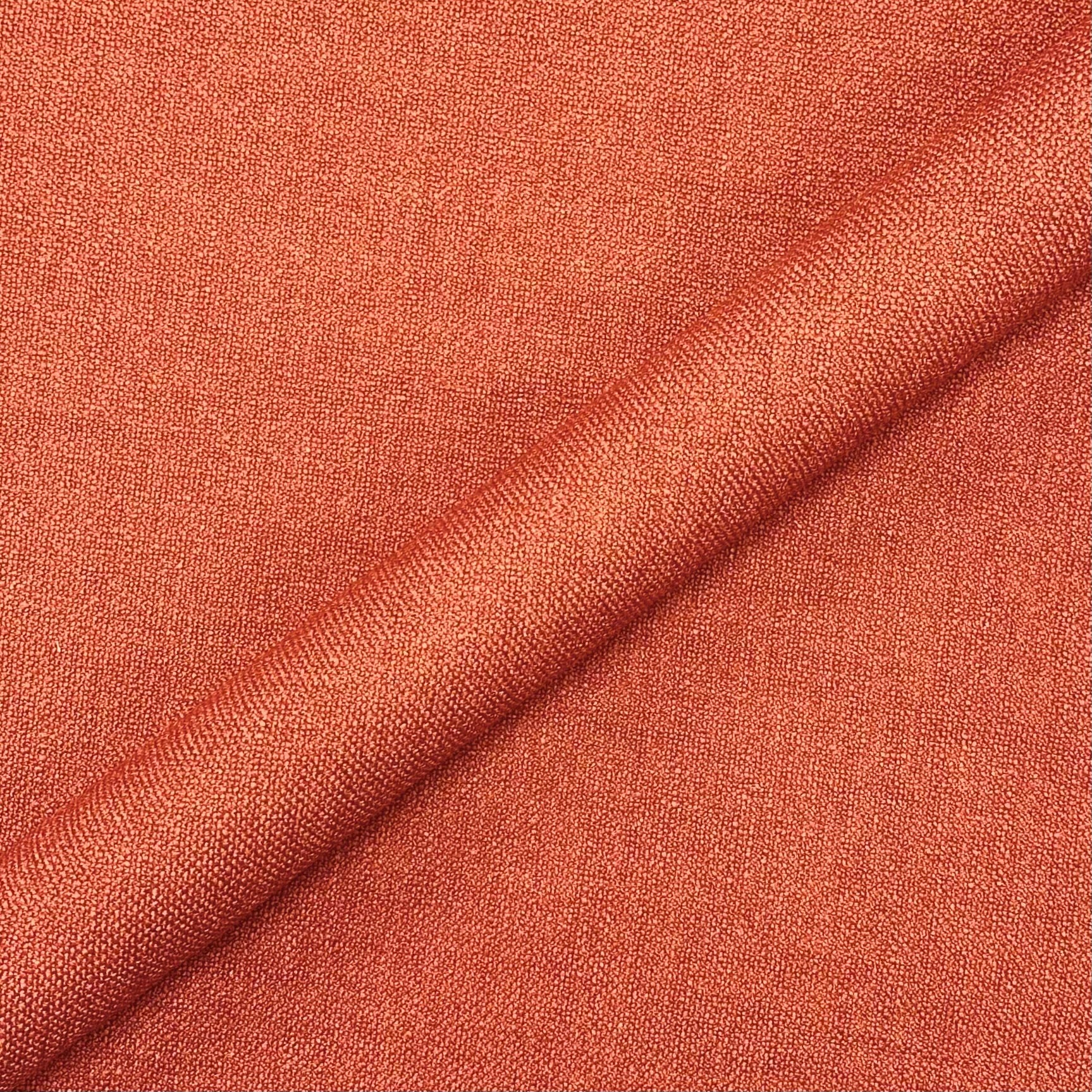 Orange Traditional Solid Jacquard Upholstery Fabric 56"