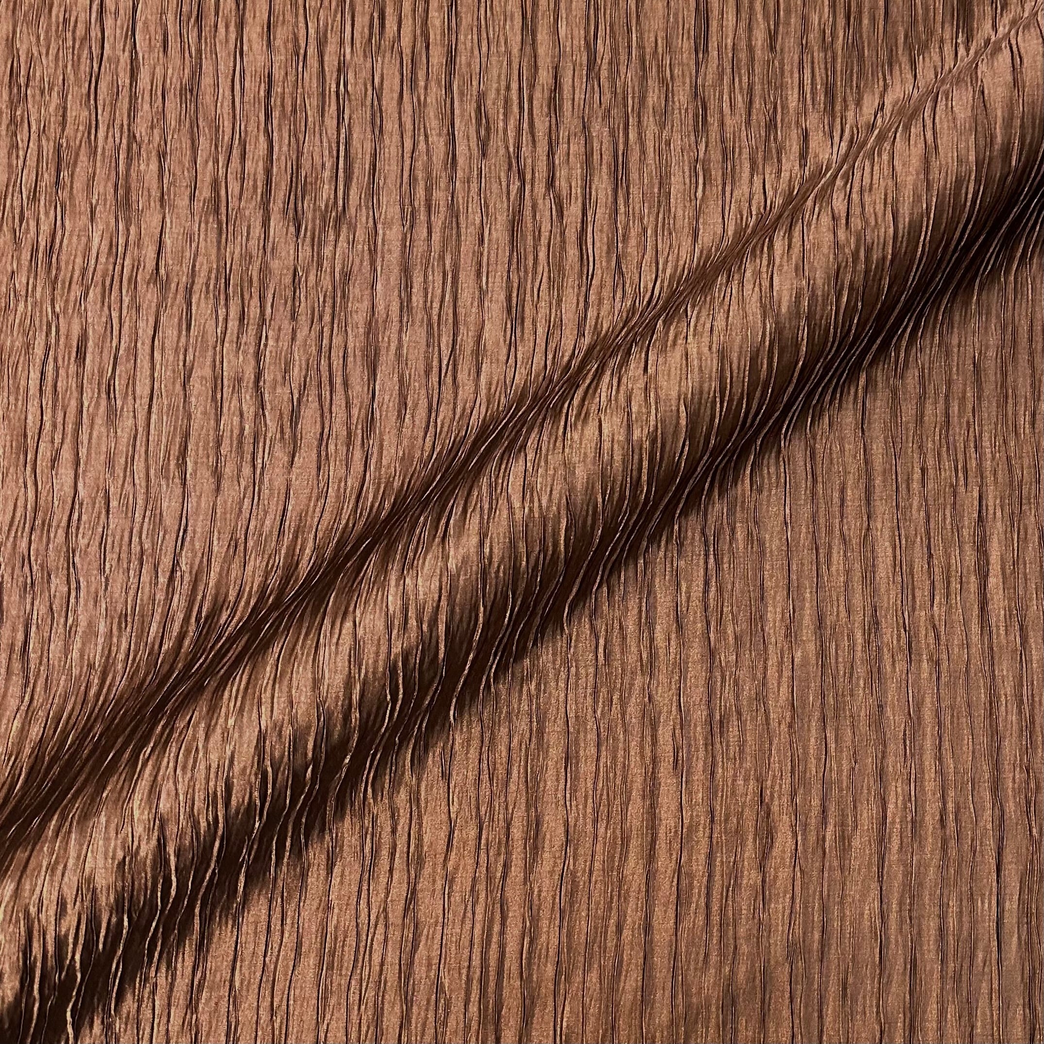 Landette-Copper Chic Textured Fabric 108"