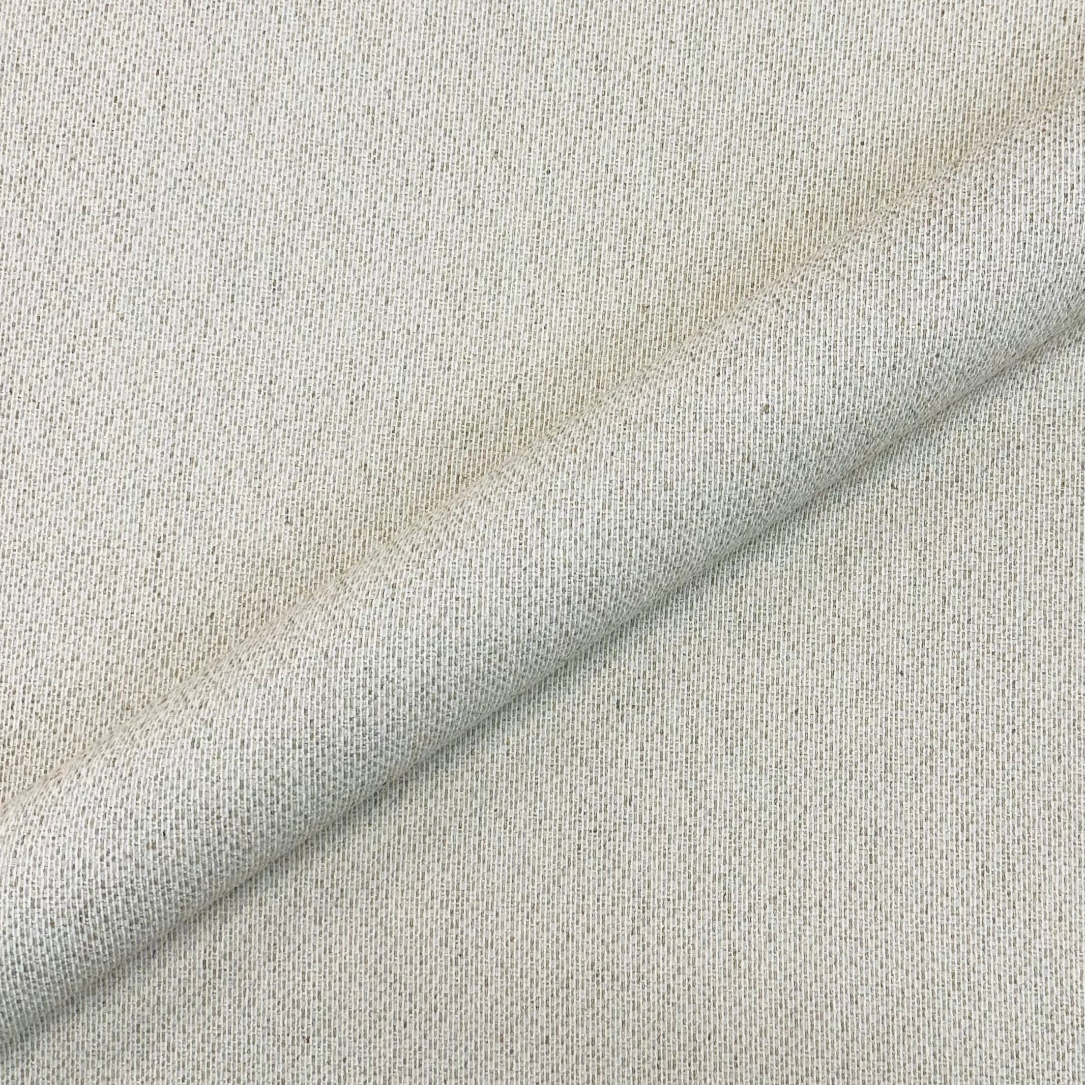 Beige Contemporary Jacquard Upholstery Fabric 56"