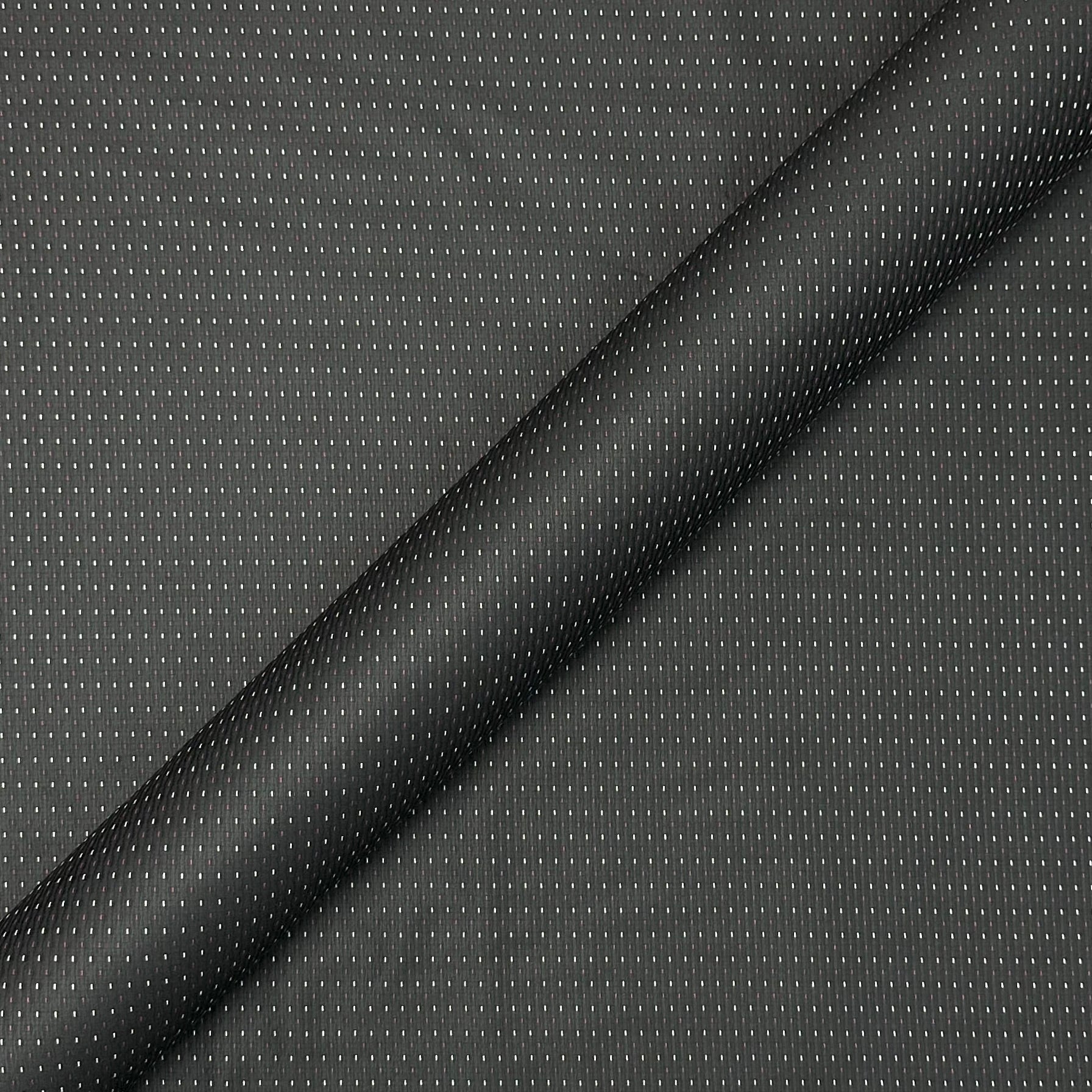 Black Modern stripe Jacquard Fabric 110"