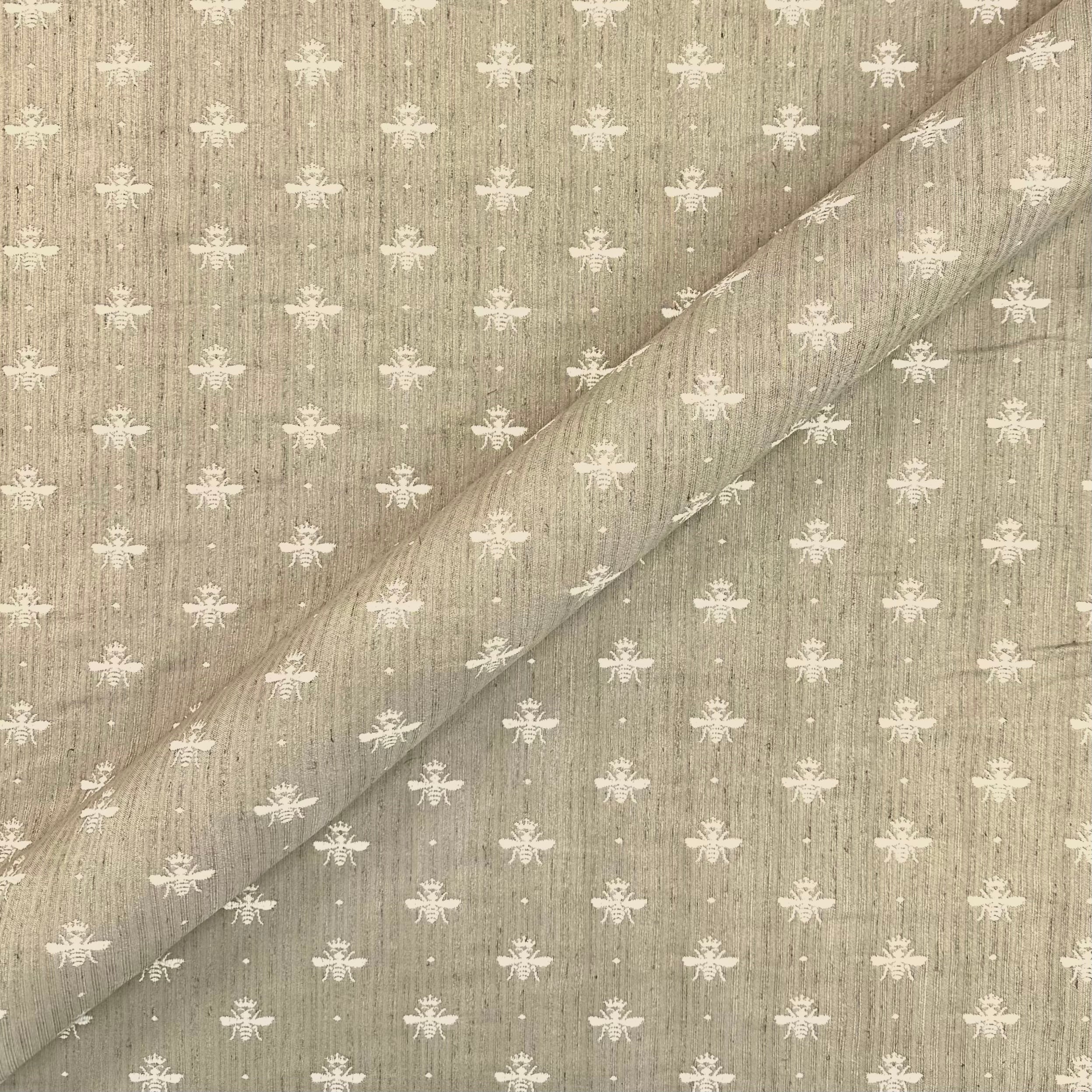 Queen Bee Daphne embroidered Traditional fabric 54"