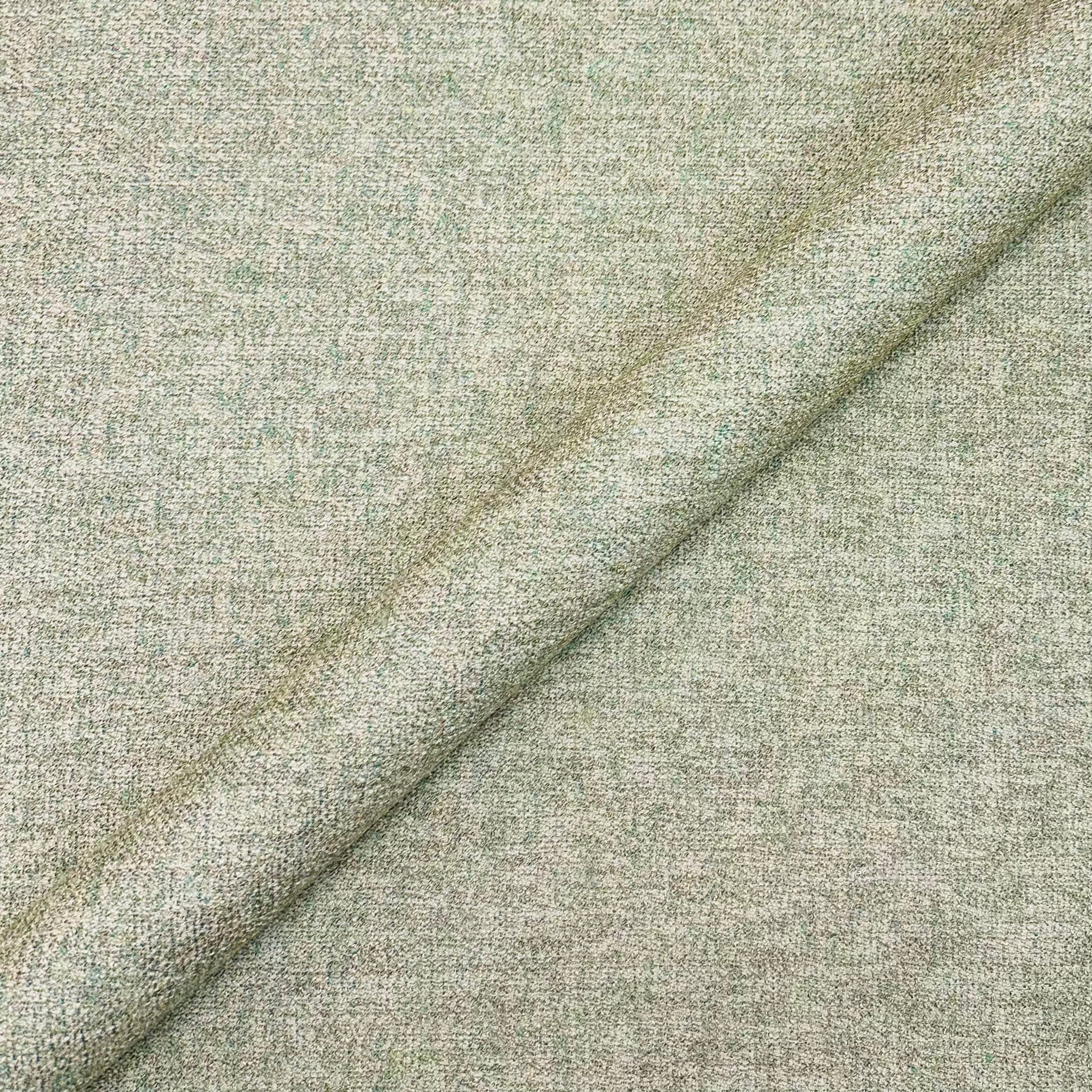 Mint Mid Century Jacquard Upholstery Fabric 54"