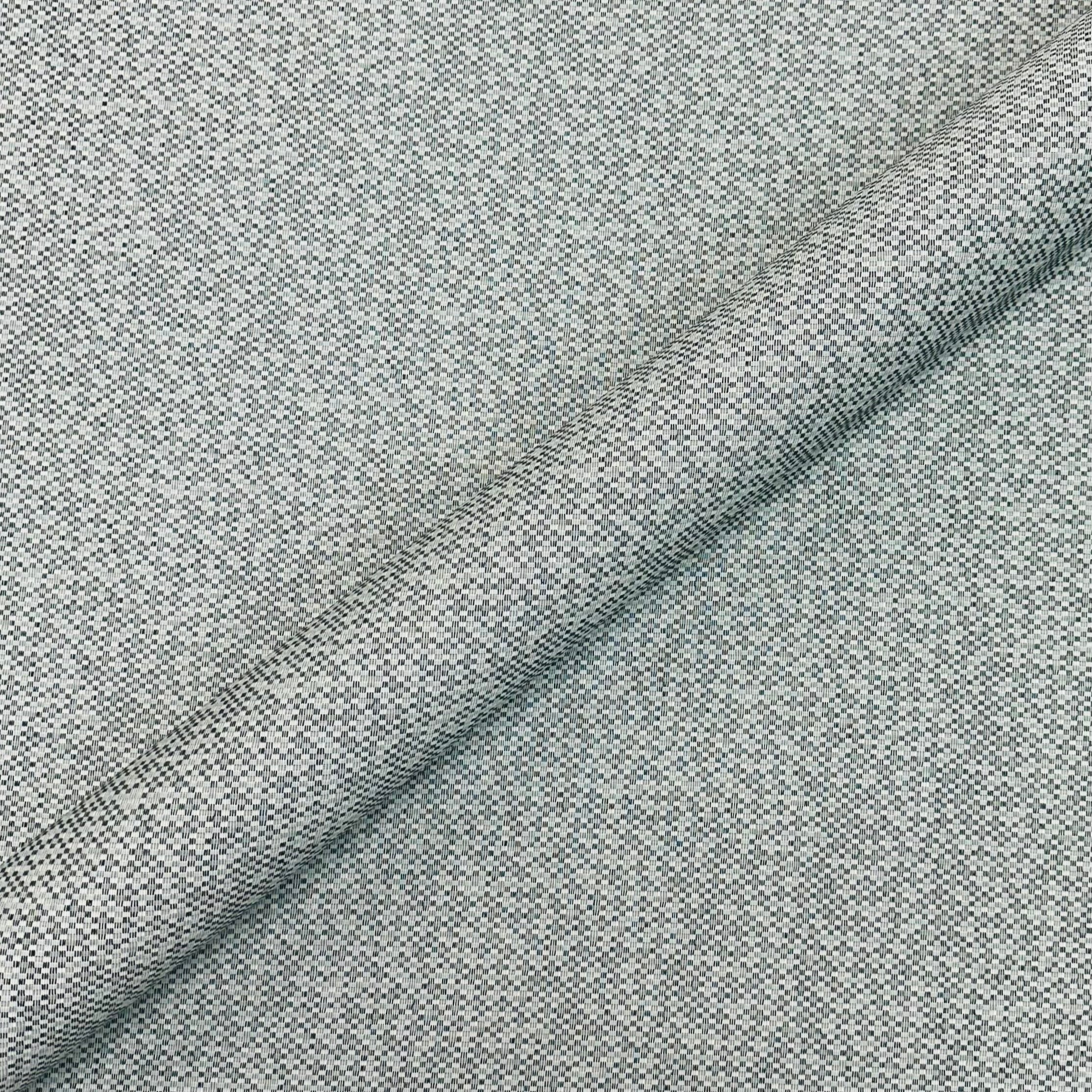Juno Gray Retro Jacquard Fabric 54"