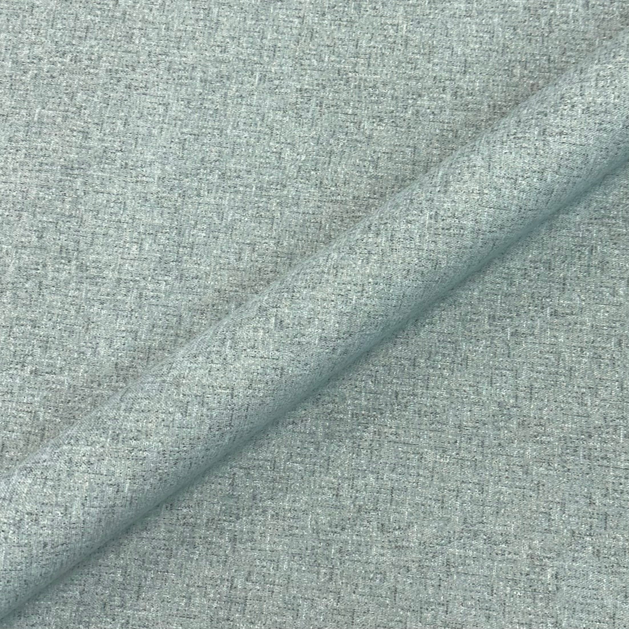 Light Blue/Charcoal Retro Abstract Upholstery Fabric 56"