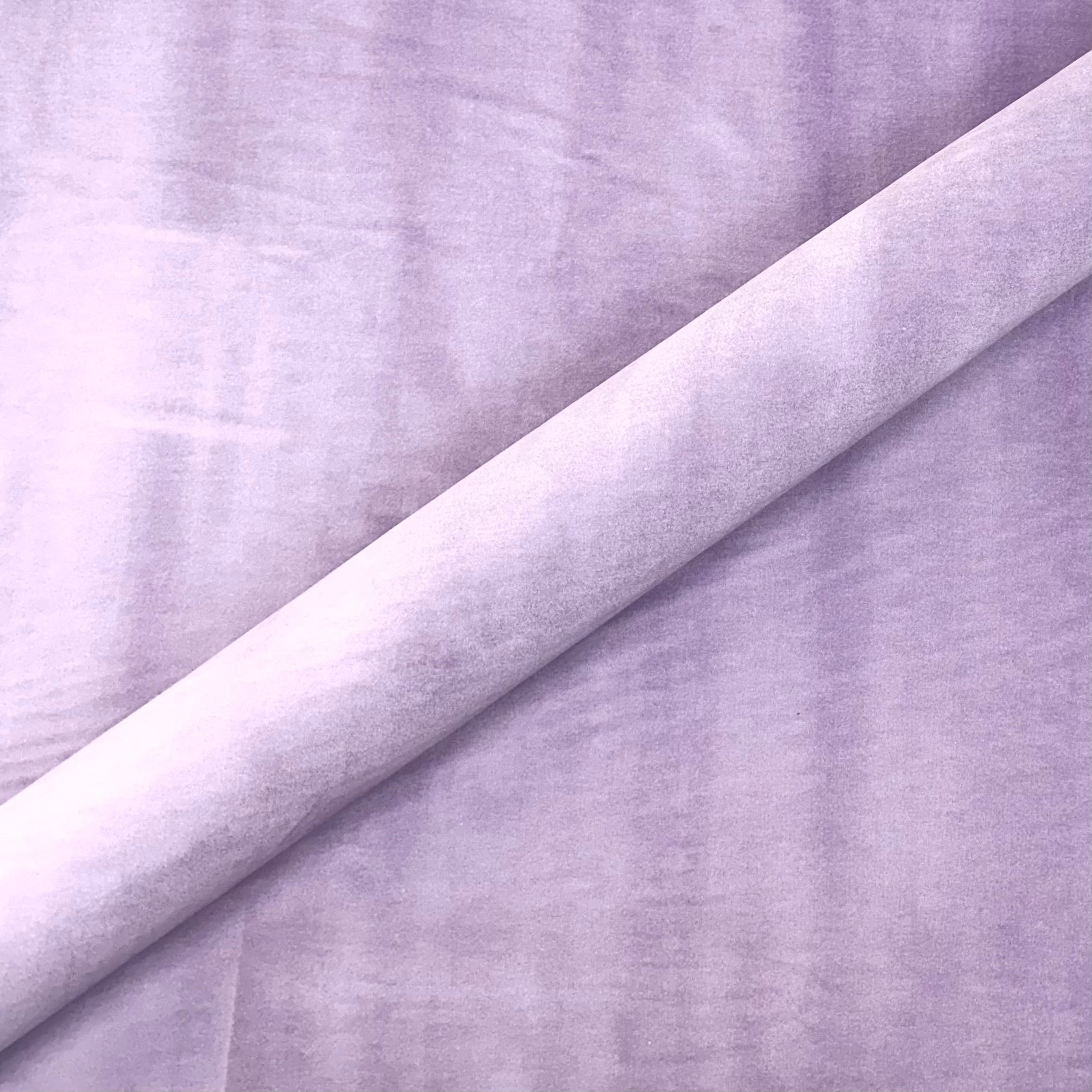 Lavender Traditional Solid Velvet Fabric 44"