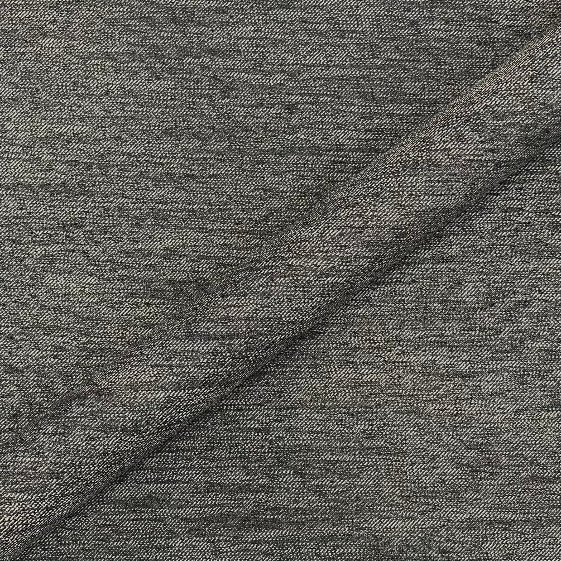 Warm Gray Retro Jacquard Upholstery Fabric 58"