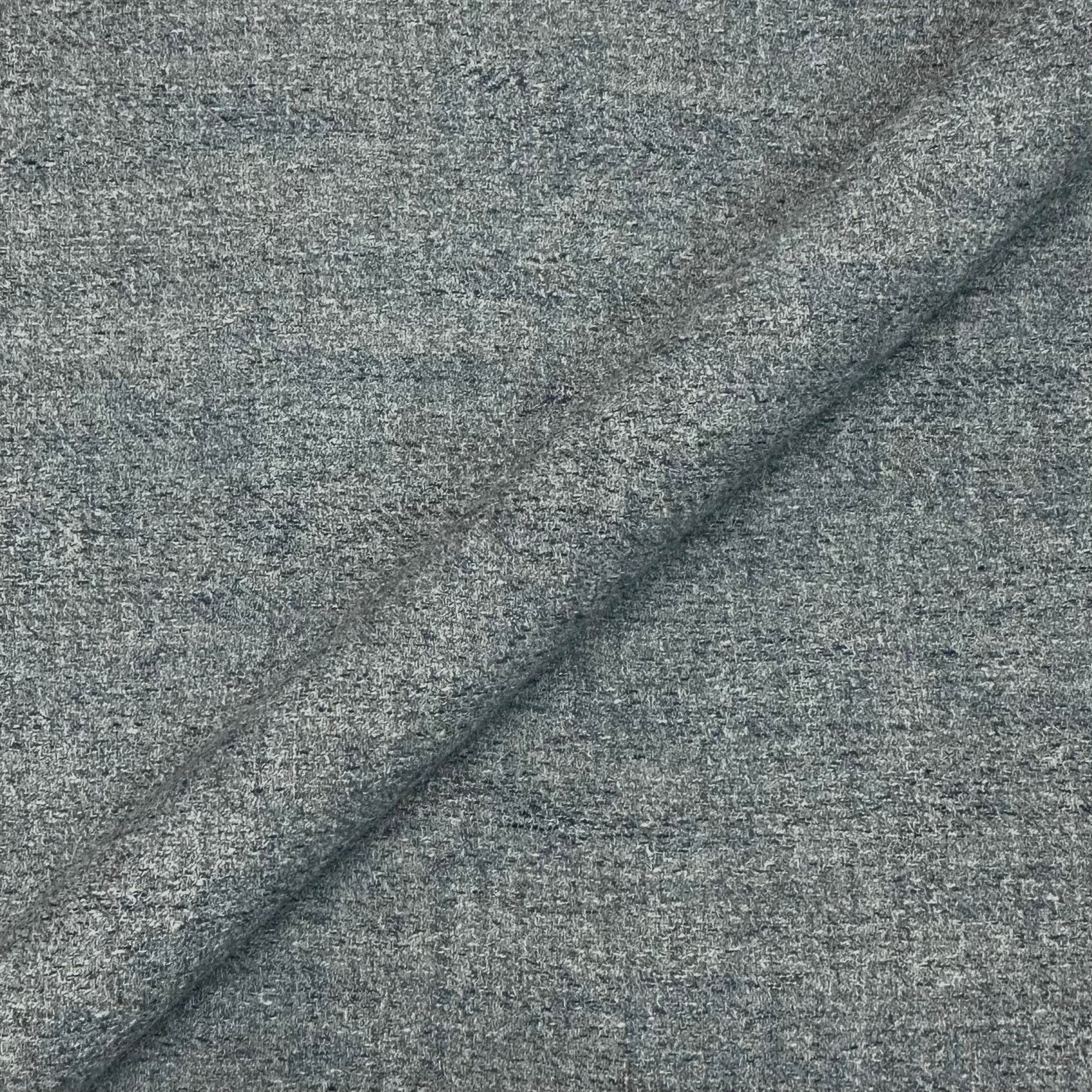 Gray/Blue Retro Jacquard Upholstery Fabric 54"