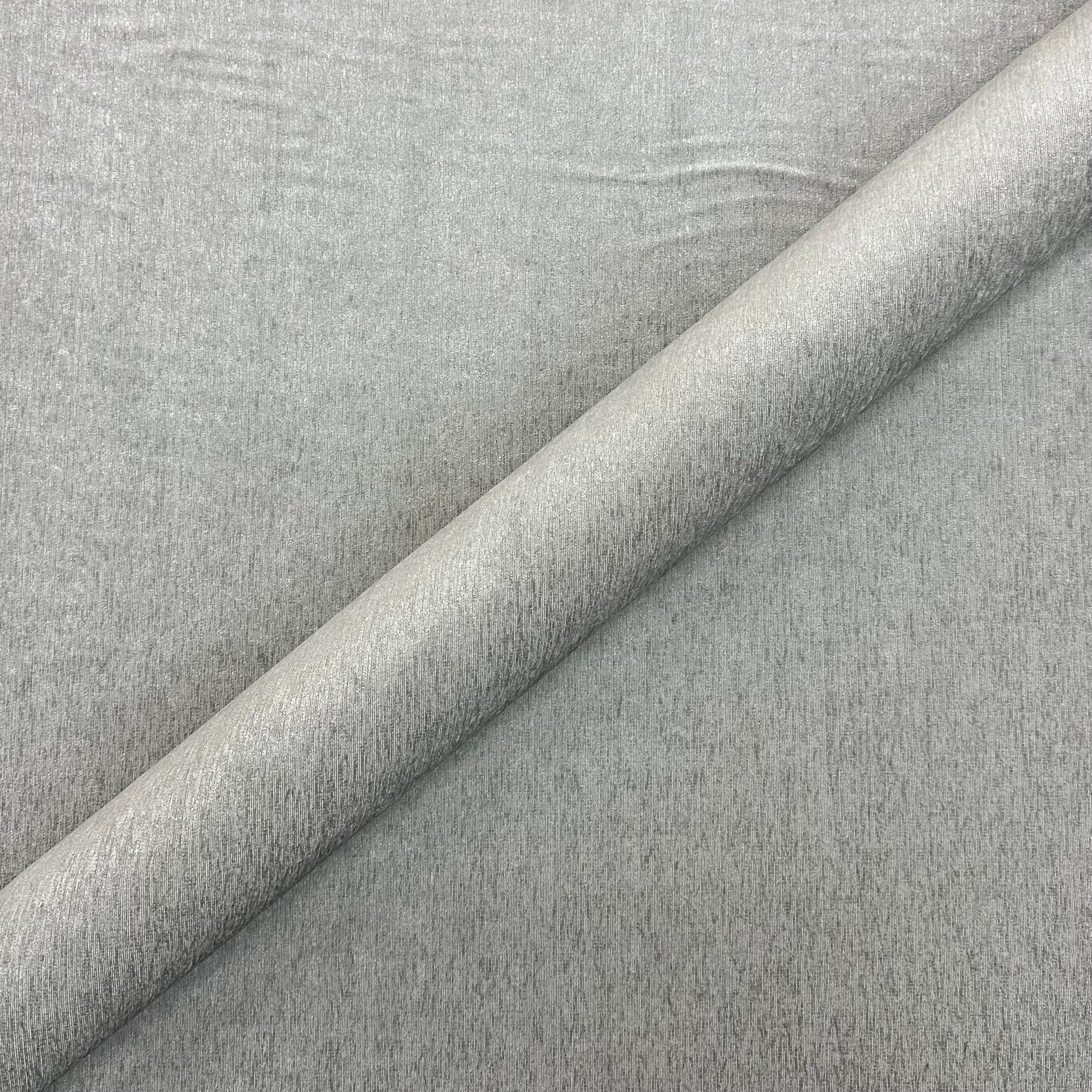 Liverpool Light Gray Mid Century Solid Fabric 54"