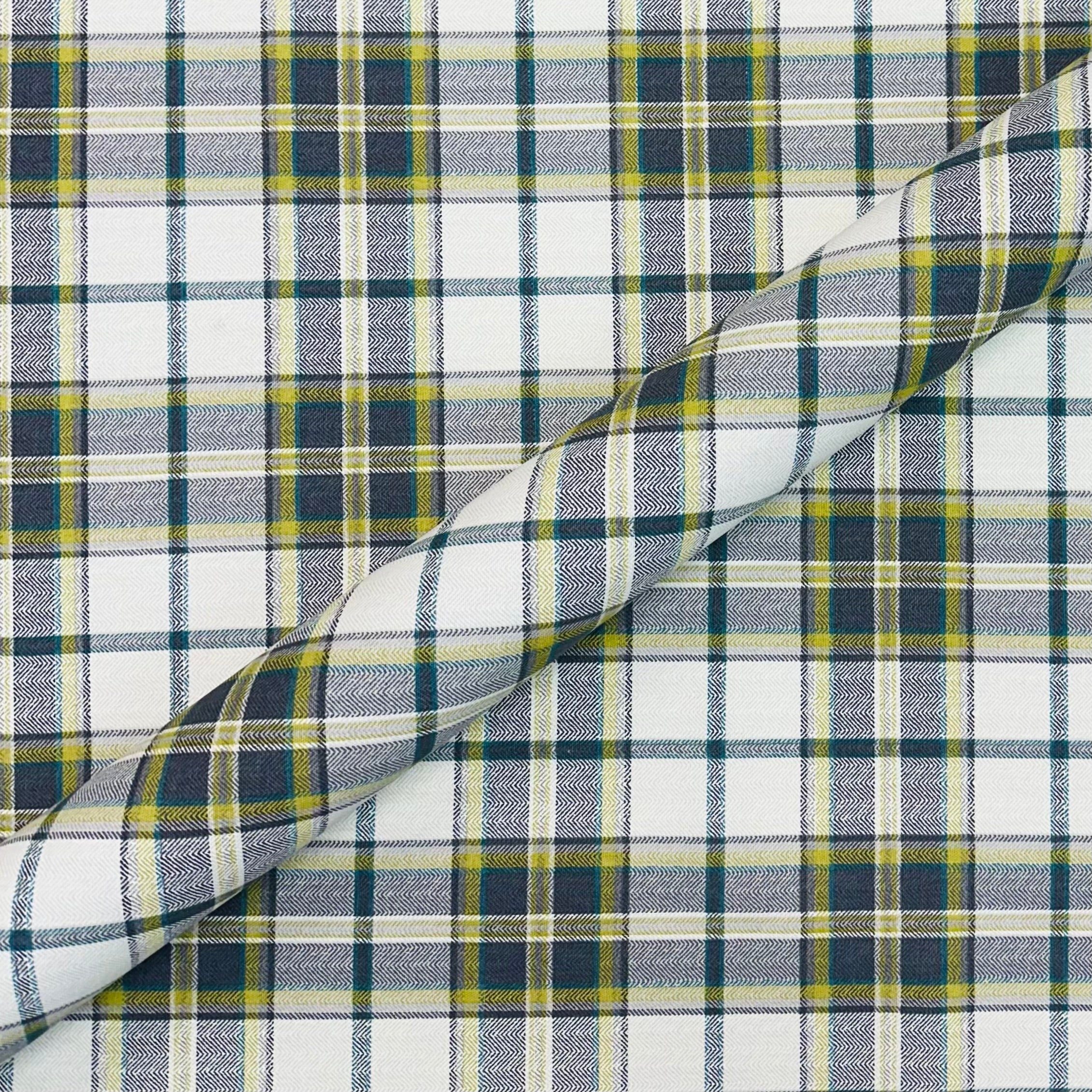 Saybrook Farmhouse Plaid Cotton Fabric 54"