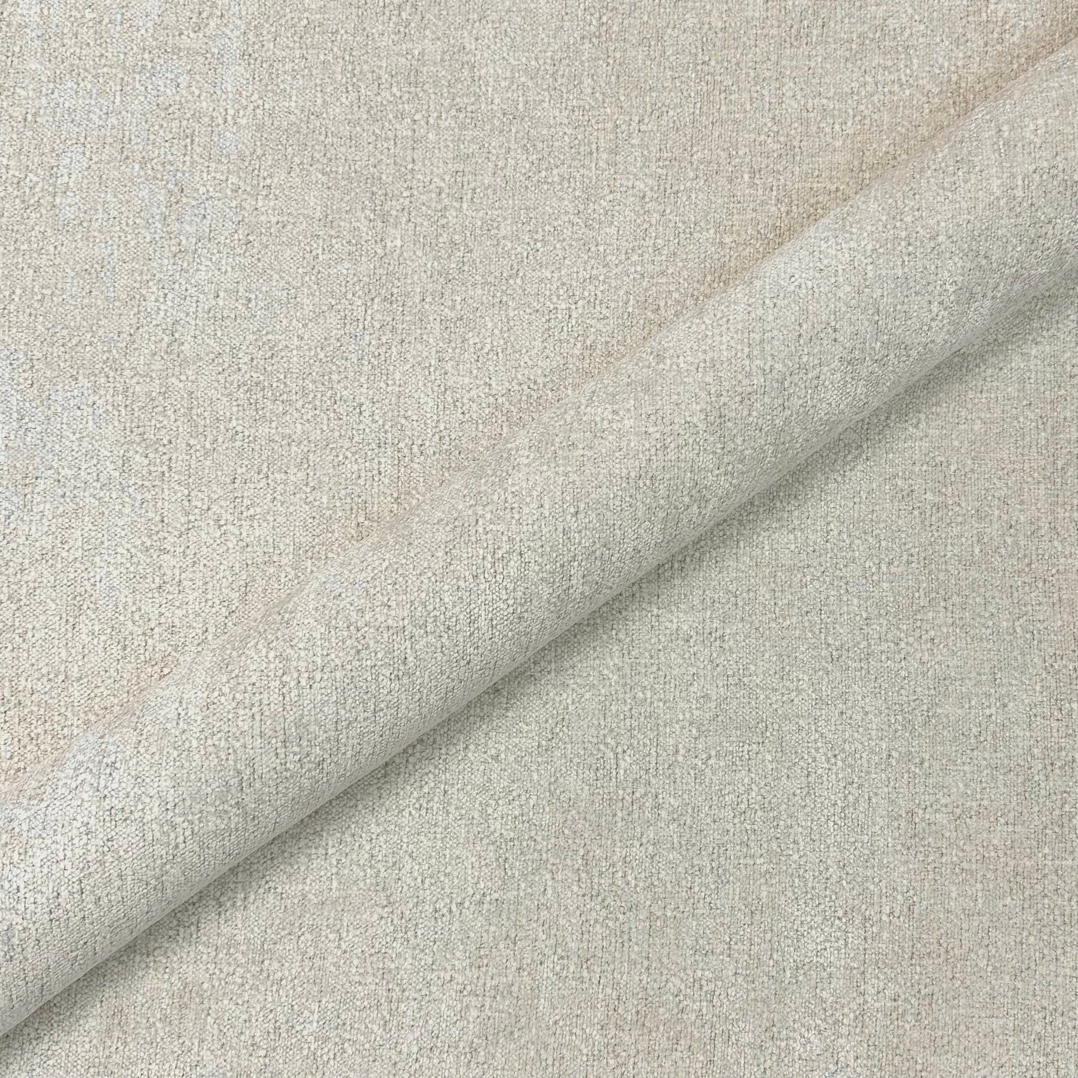 Champagne Boho Chic Chenille Upholstery Fabric 52"