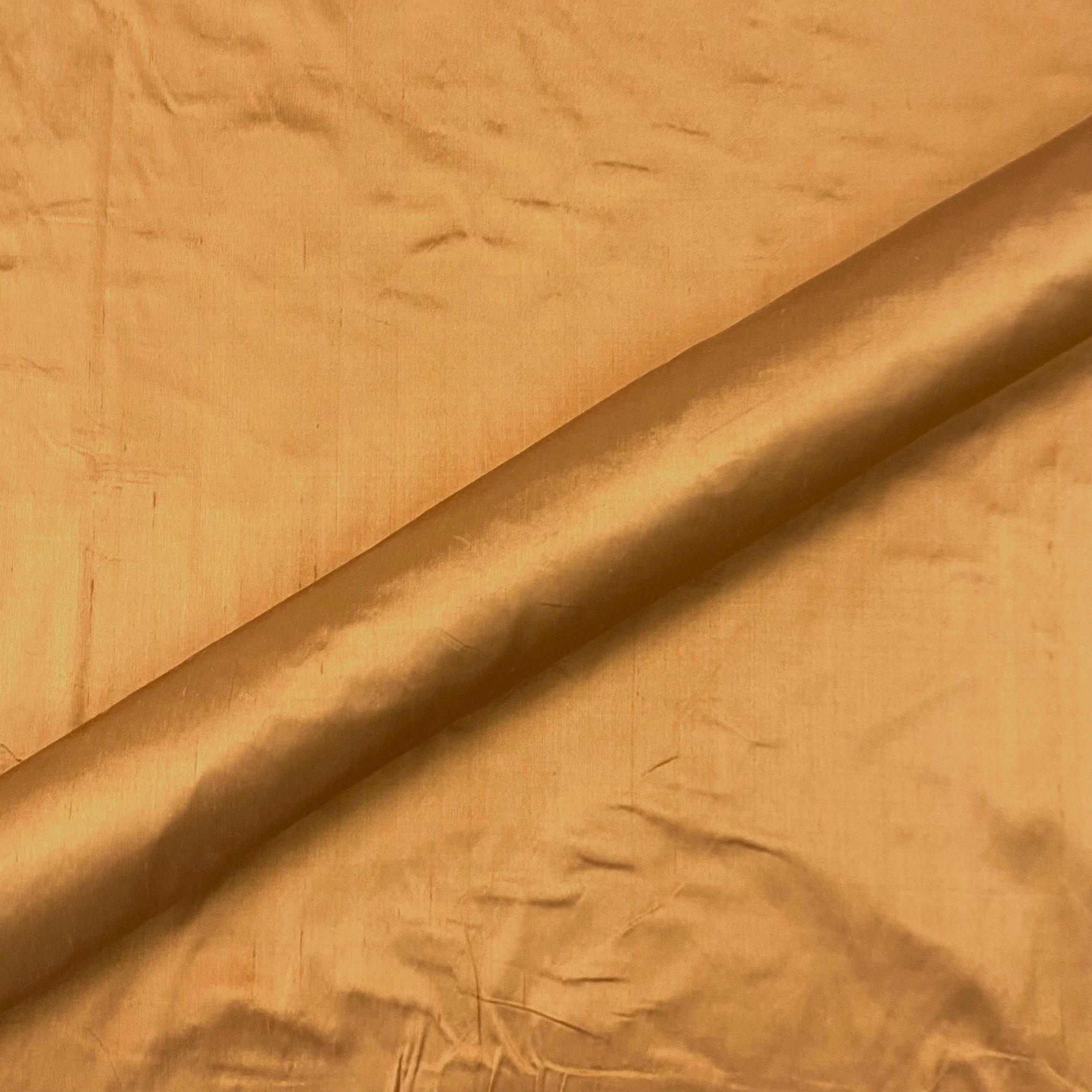 Serico Rust Silk Fabric 54"