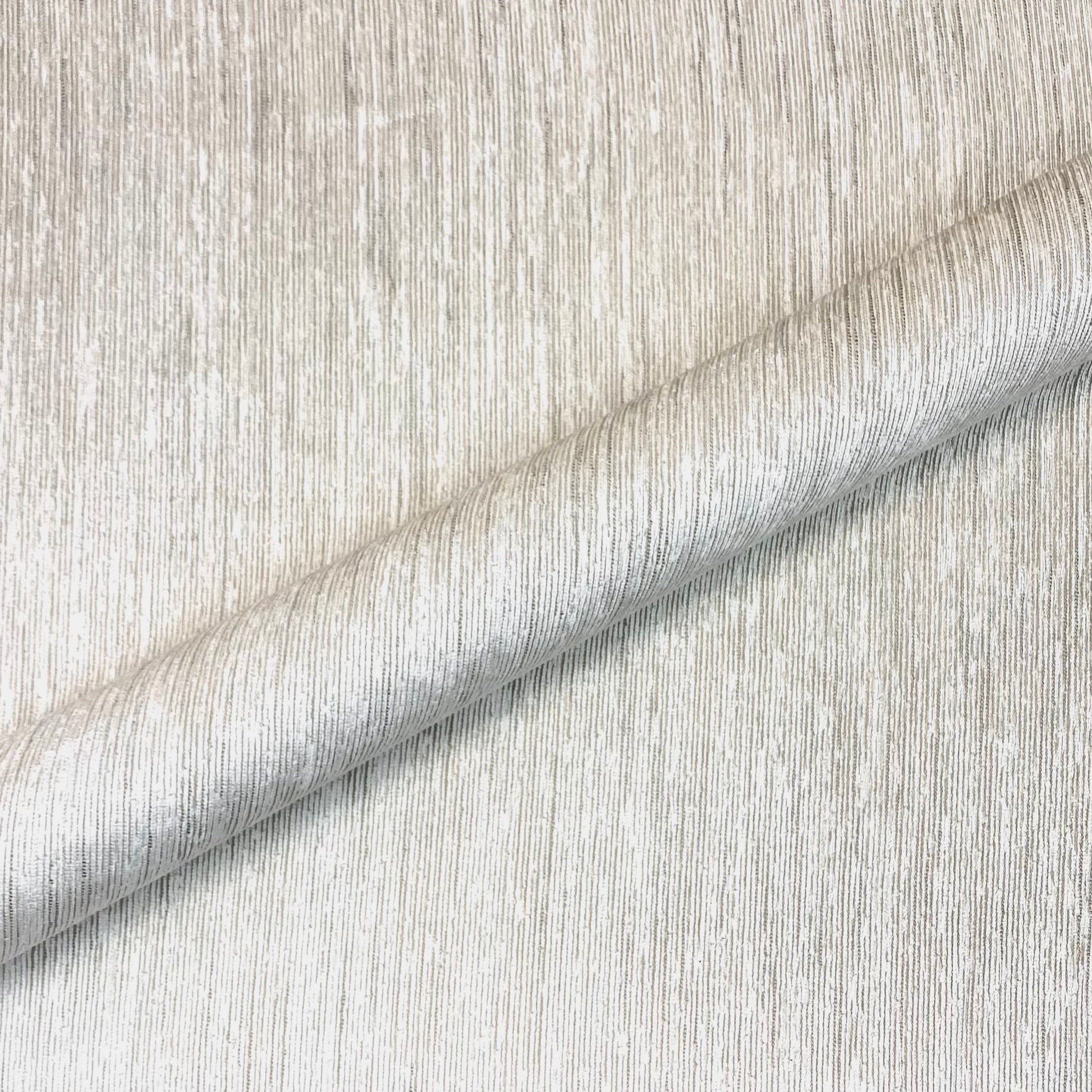 Astana Champagne Luxe Chenille Upholstery Fabric 52"