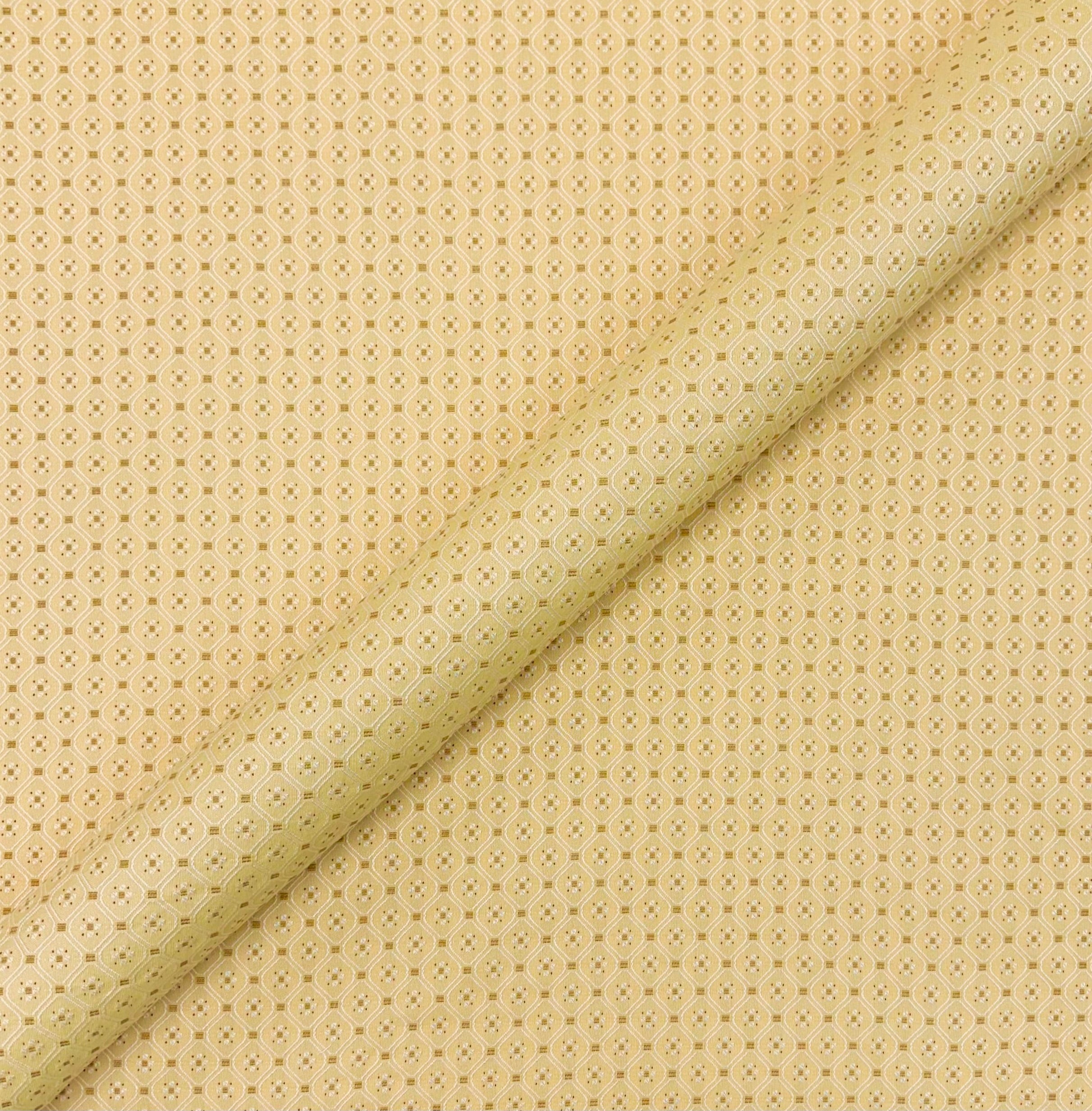 Yellow Ariel Maize Traditional fabric 54"