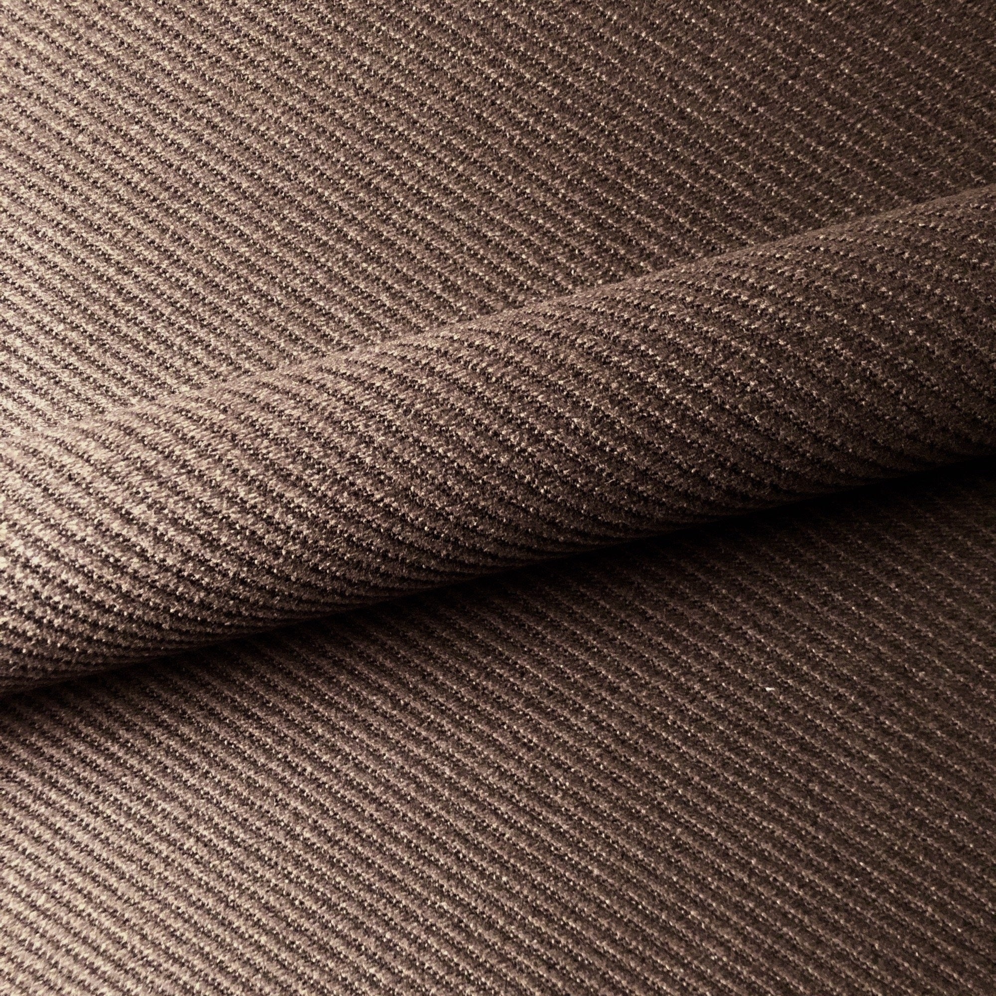 Brown Rustic Wide Wale Upholstery Fabric 54"