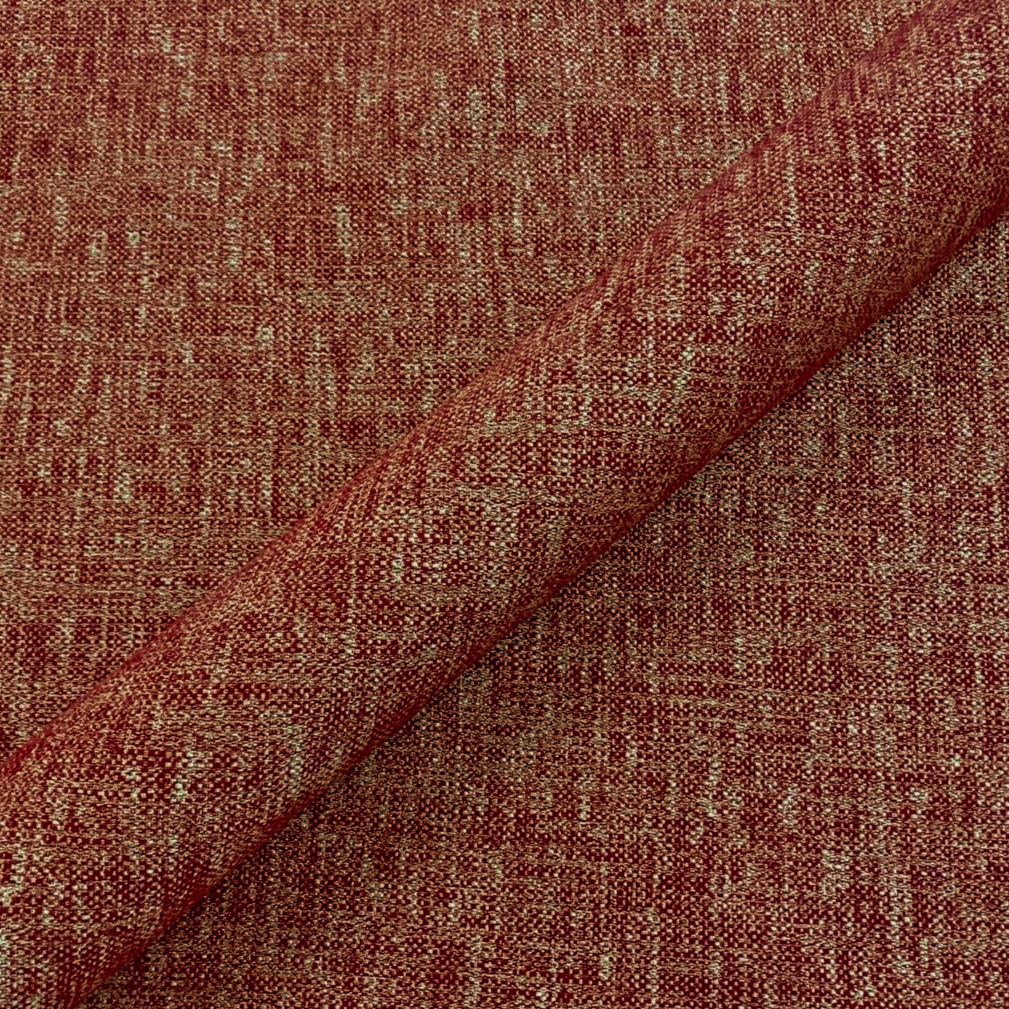 Aragon Ruby Chenille Upholstery Fabric 55"