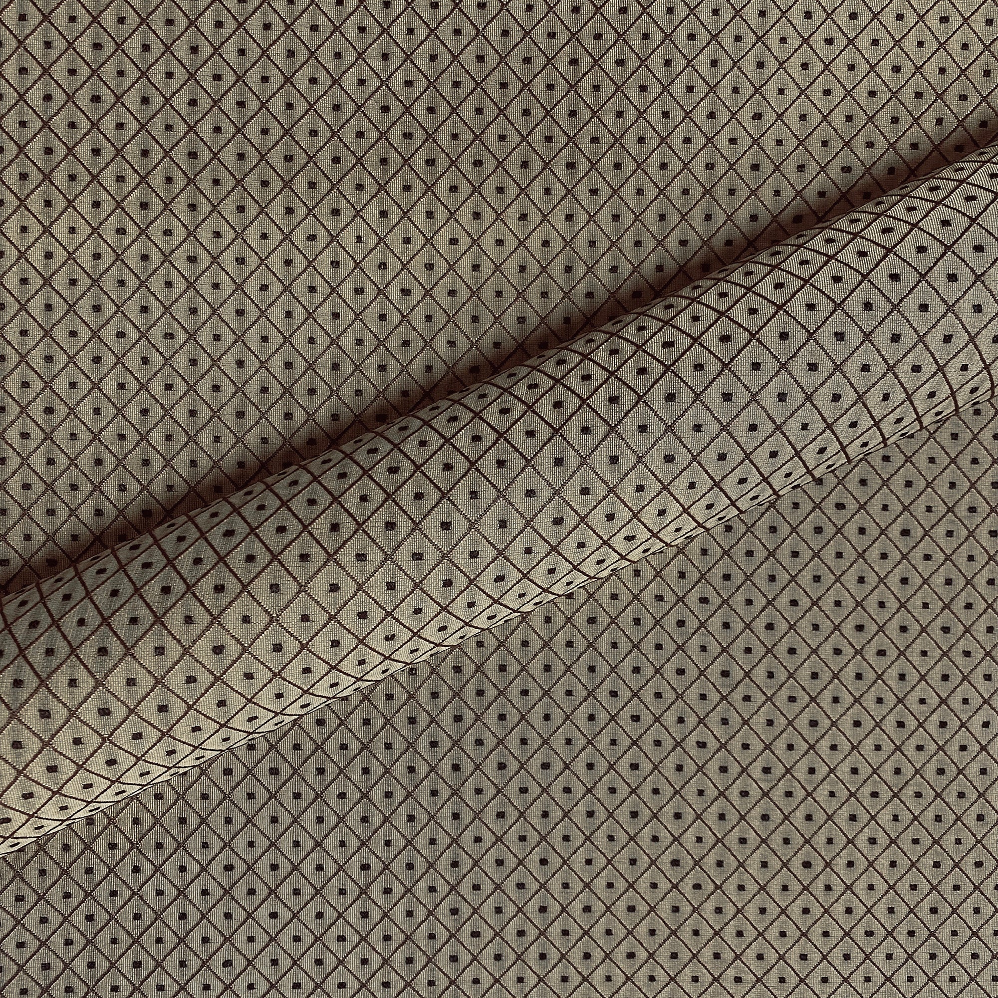 Nomad Diamond Trellis Jacquard Upholstery Fabric 54"