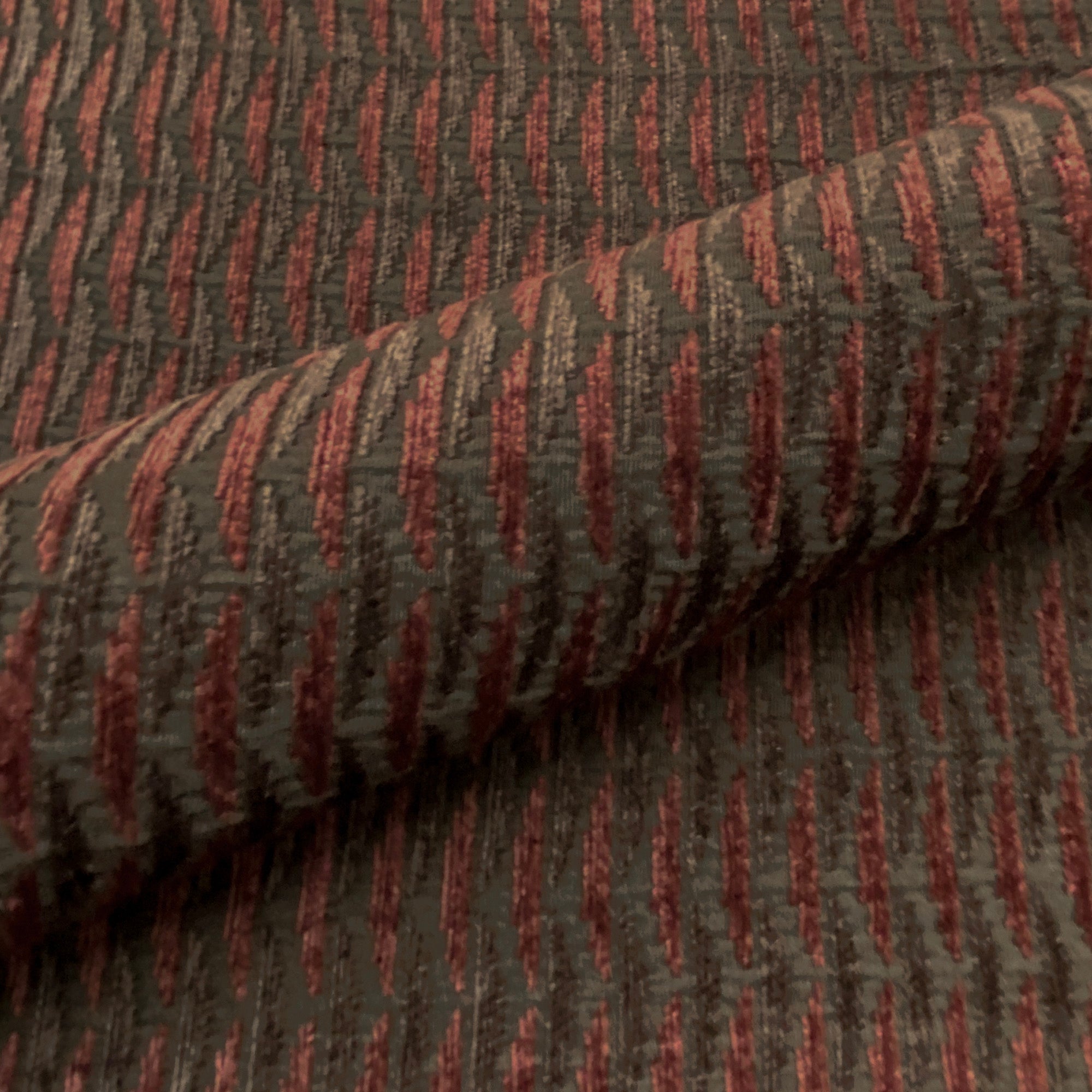 Hickory Safari Chenille Upholstery Fabric 54"