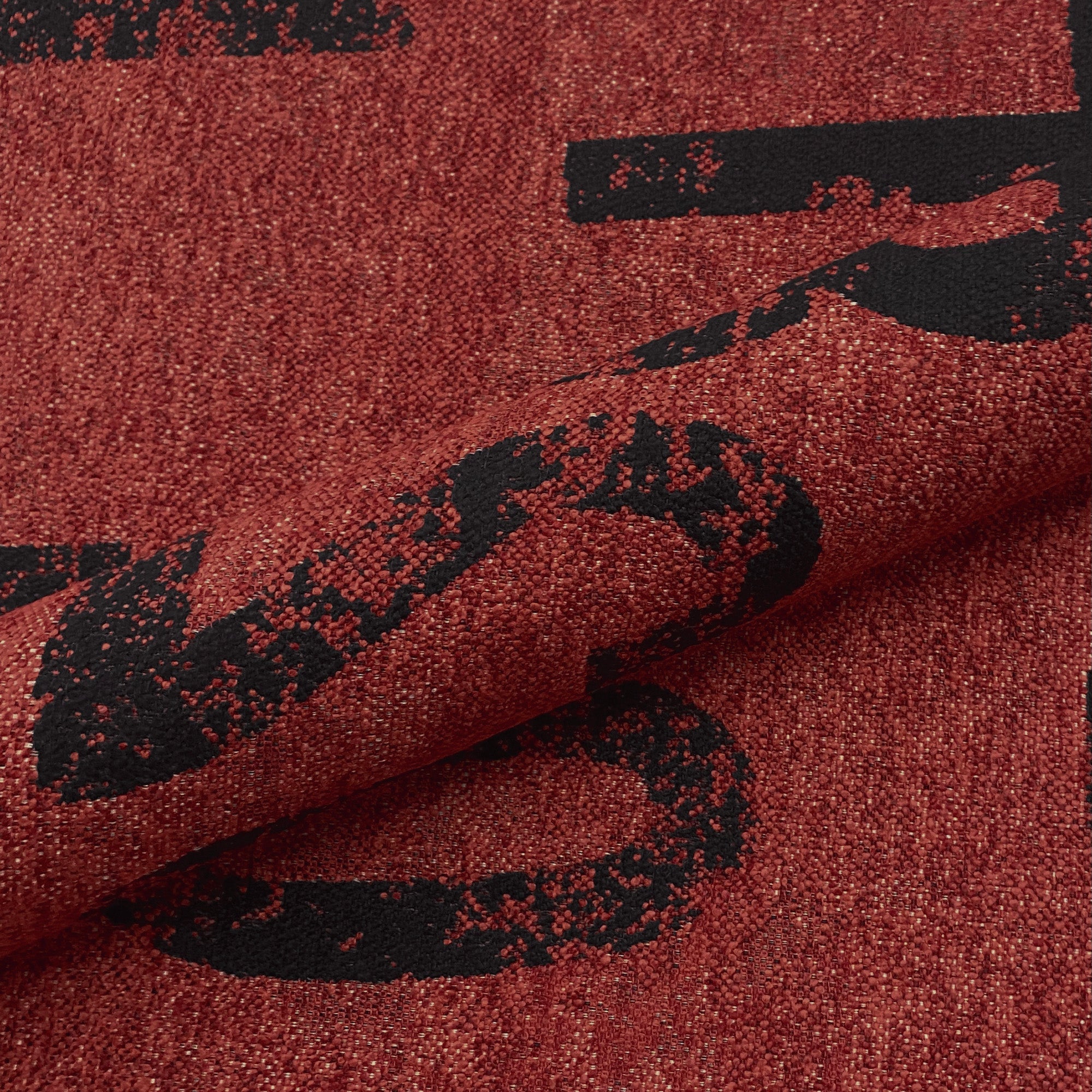 Graffiti Flame Tapestry Weave Upholstery Fabric 54"