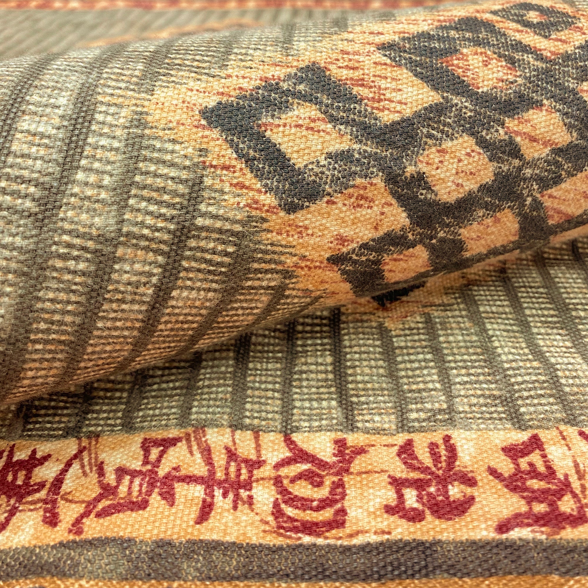 Akido 100% Cotton Hanzi Upholstery Fabric 54"