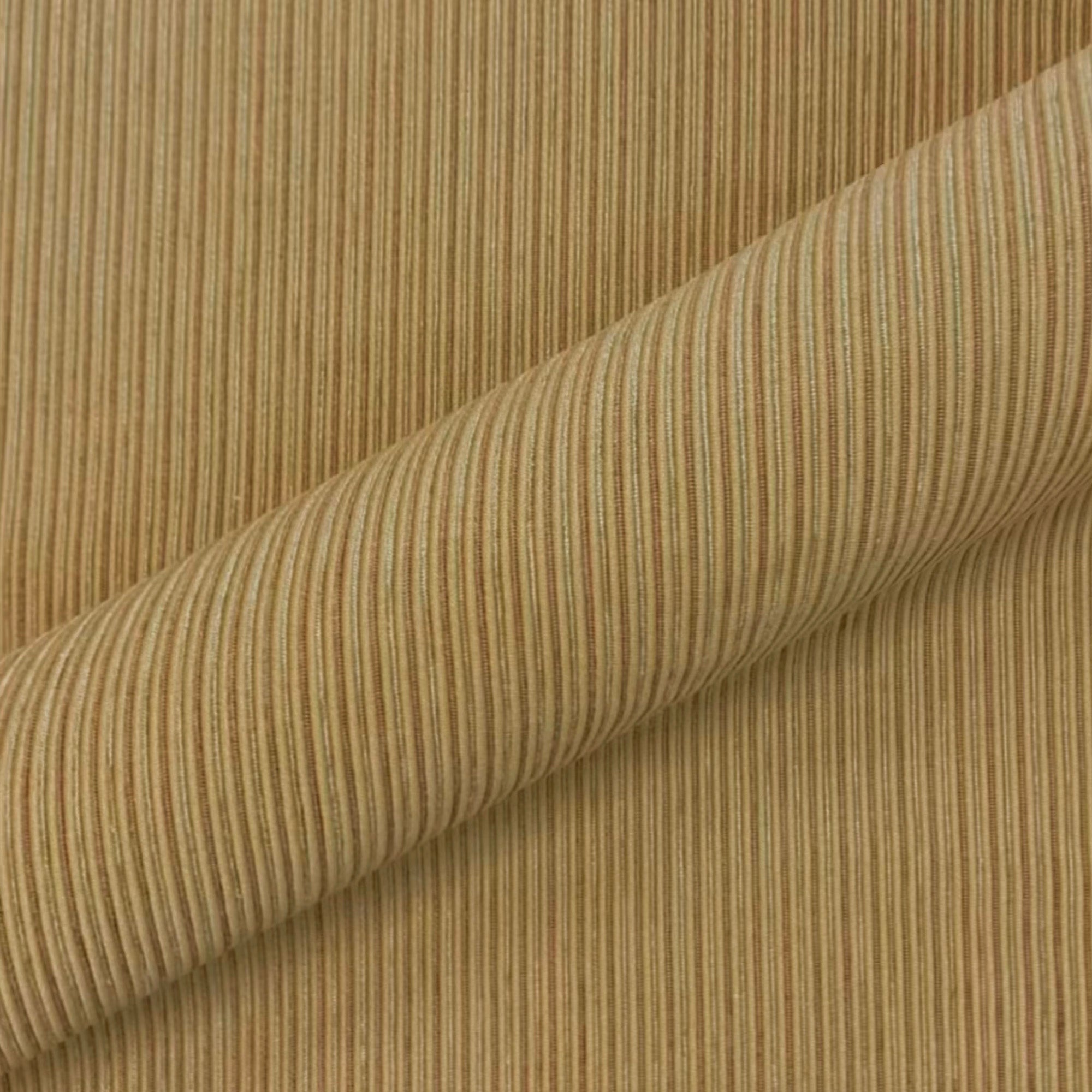 Thira Desert Milli Stripe Textured Upholstery Fabric 54"