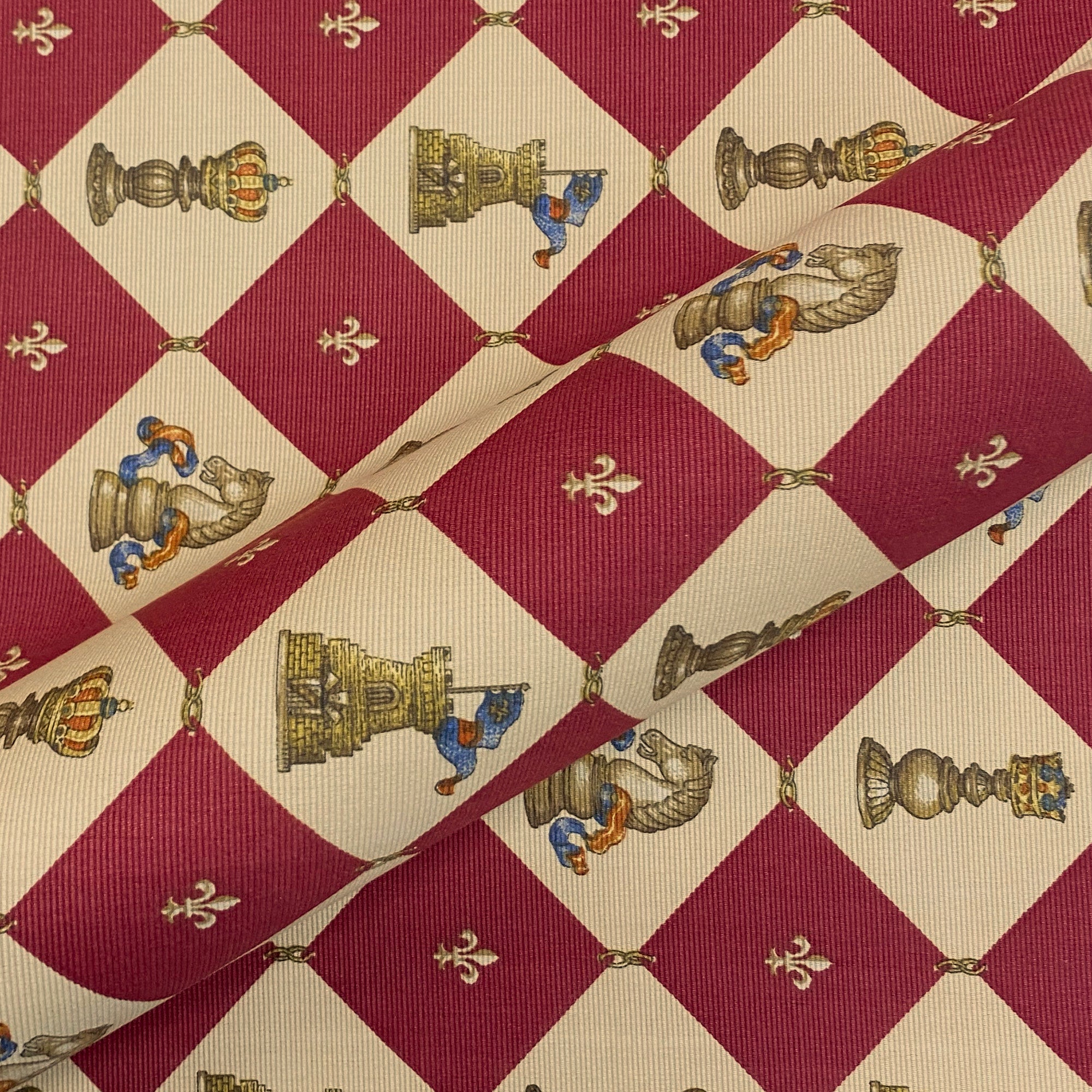 Waterloo Checkmate 100% Cotton Upholstery Fabric 54"