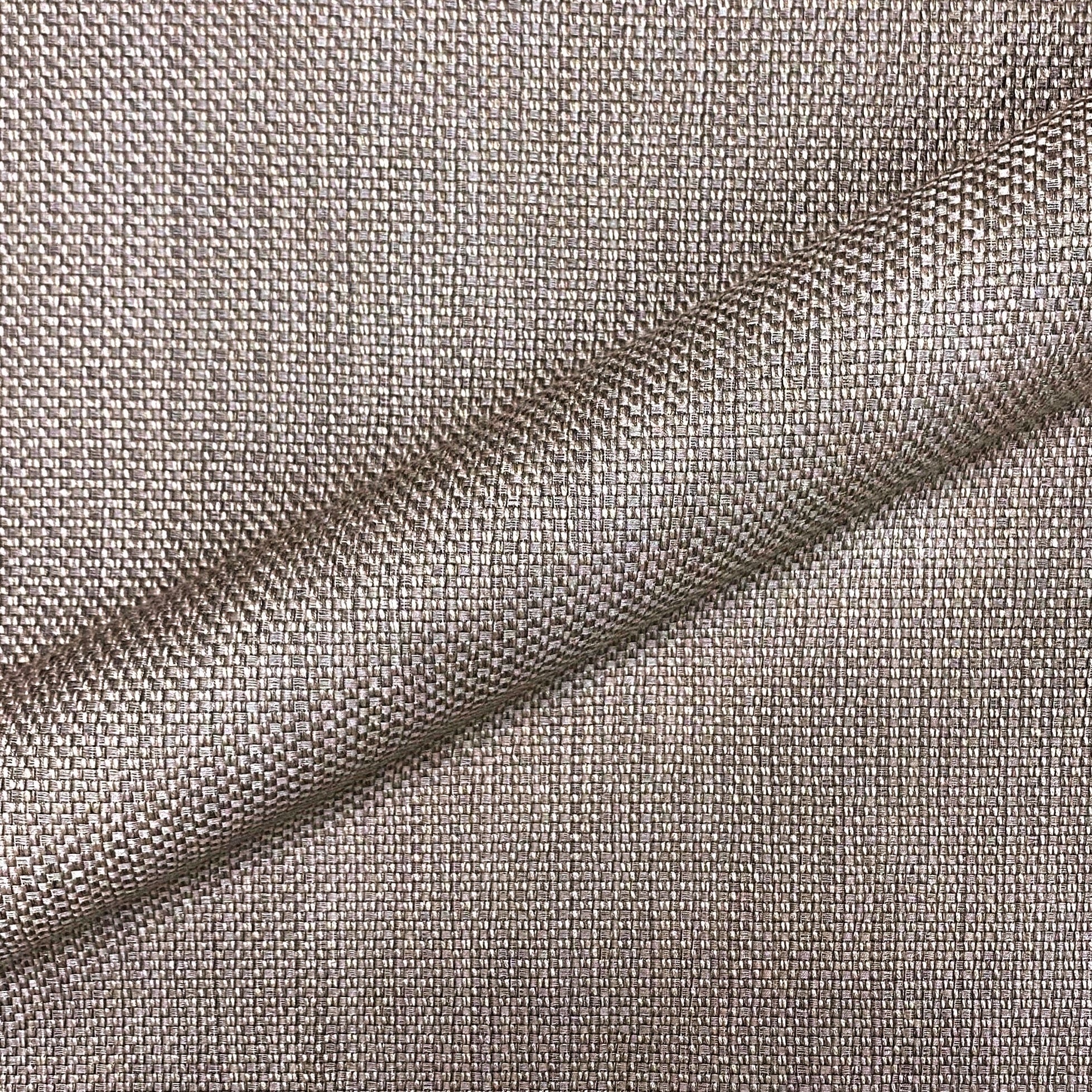 Quadrato Walnut Woven Upholstery Fabric 54"
