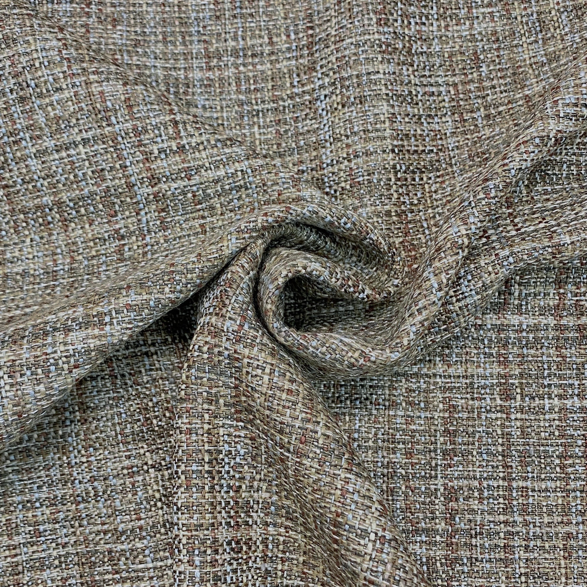 Oxford Woven Tweed Upholstery Fabric 54" in Haze