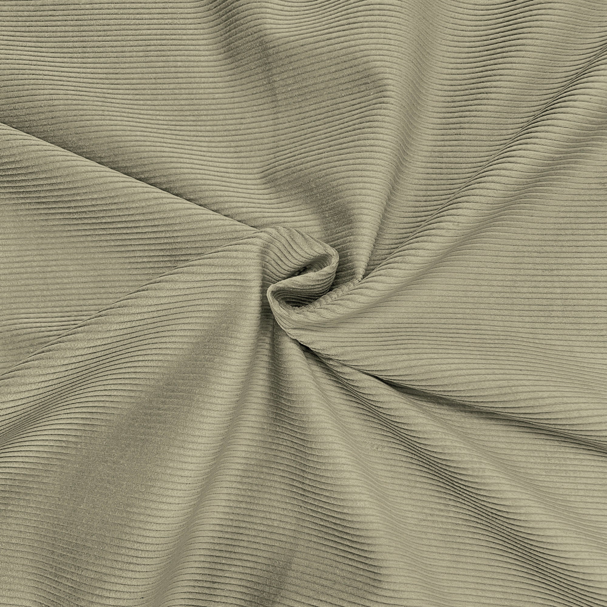 Olive Contemporary Velvet Corduroy Upholstery Fabric 61"